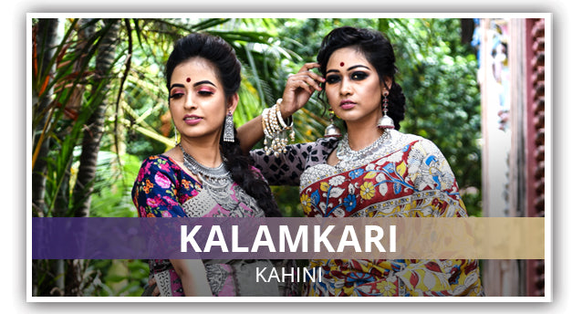 Styling A Kalamkari Saree