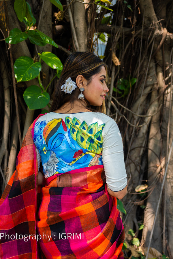 Painted Blouse