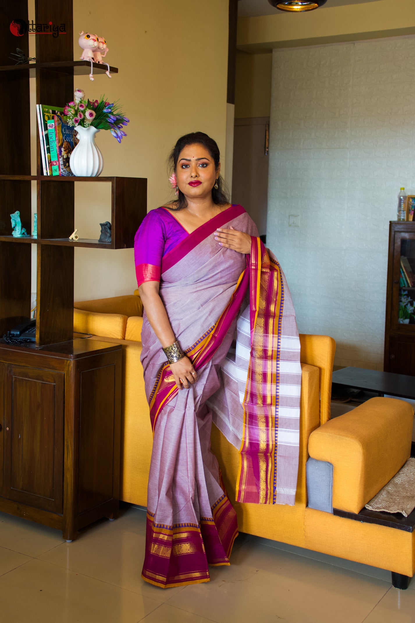 How to Drape Cotton Saree Perfectly in 5 Mins