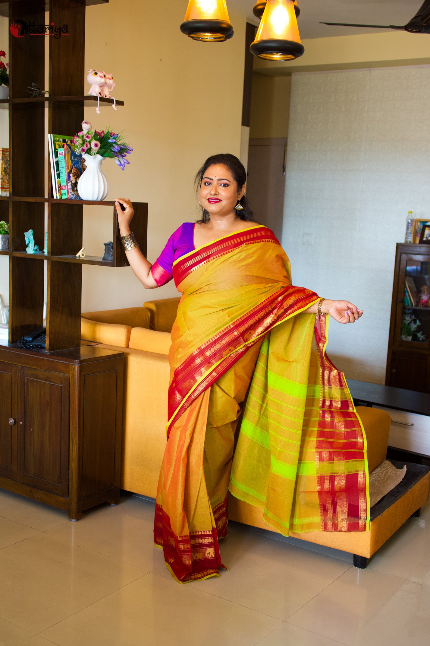 Mystic Mirage Cotton Saree