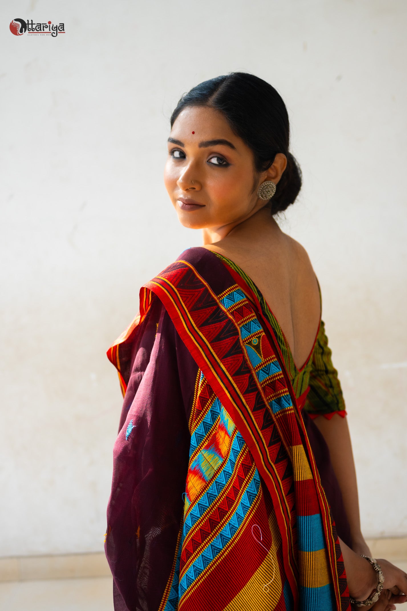 Choco Dongria Saree