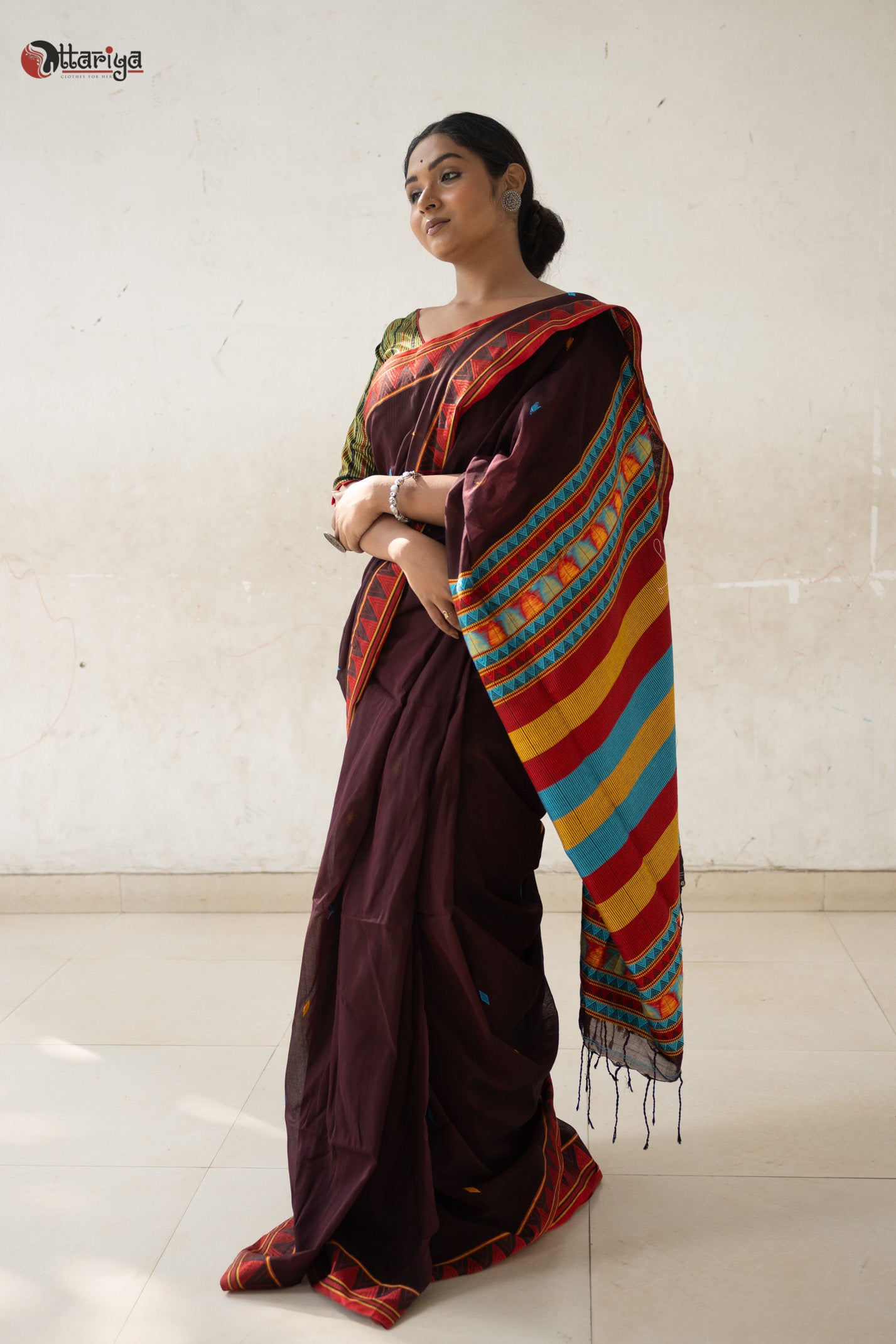 Choco Dongria Saree