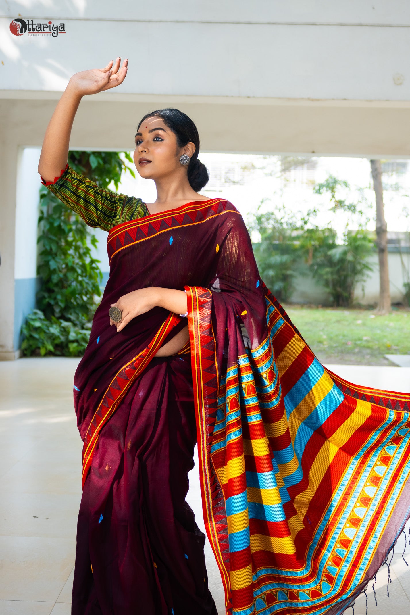 Choco Dongria Saree
