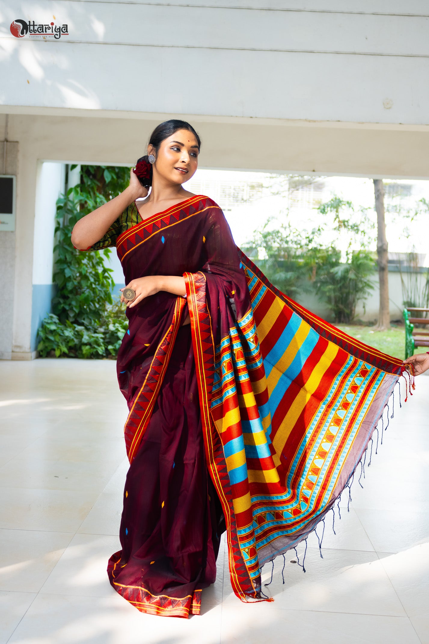 Choco Dongria Saree