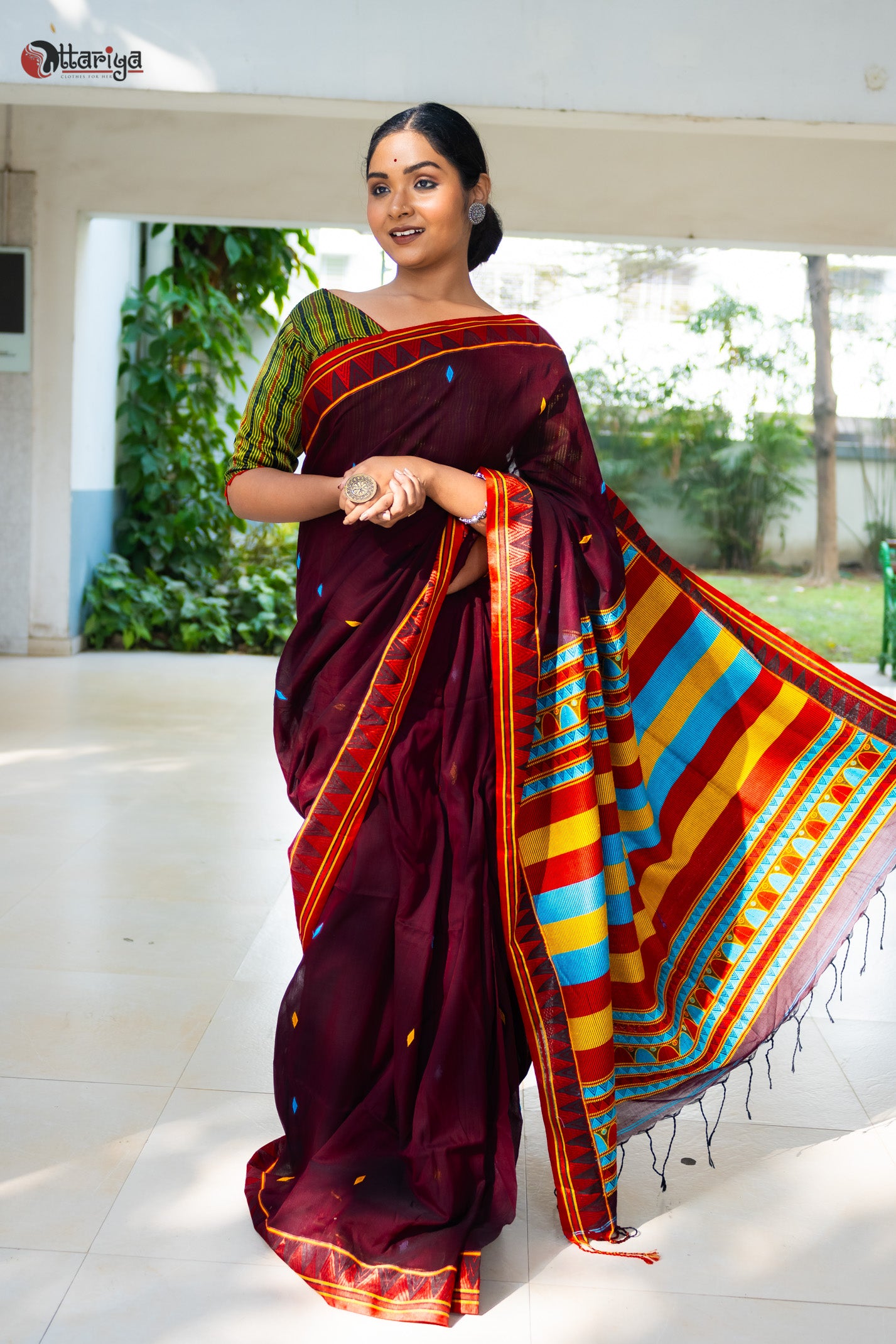 Choco Dongria Saree