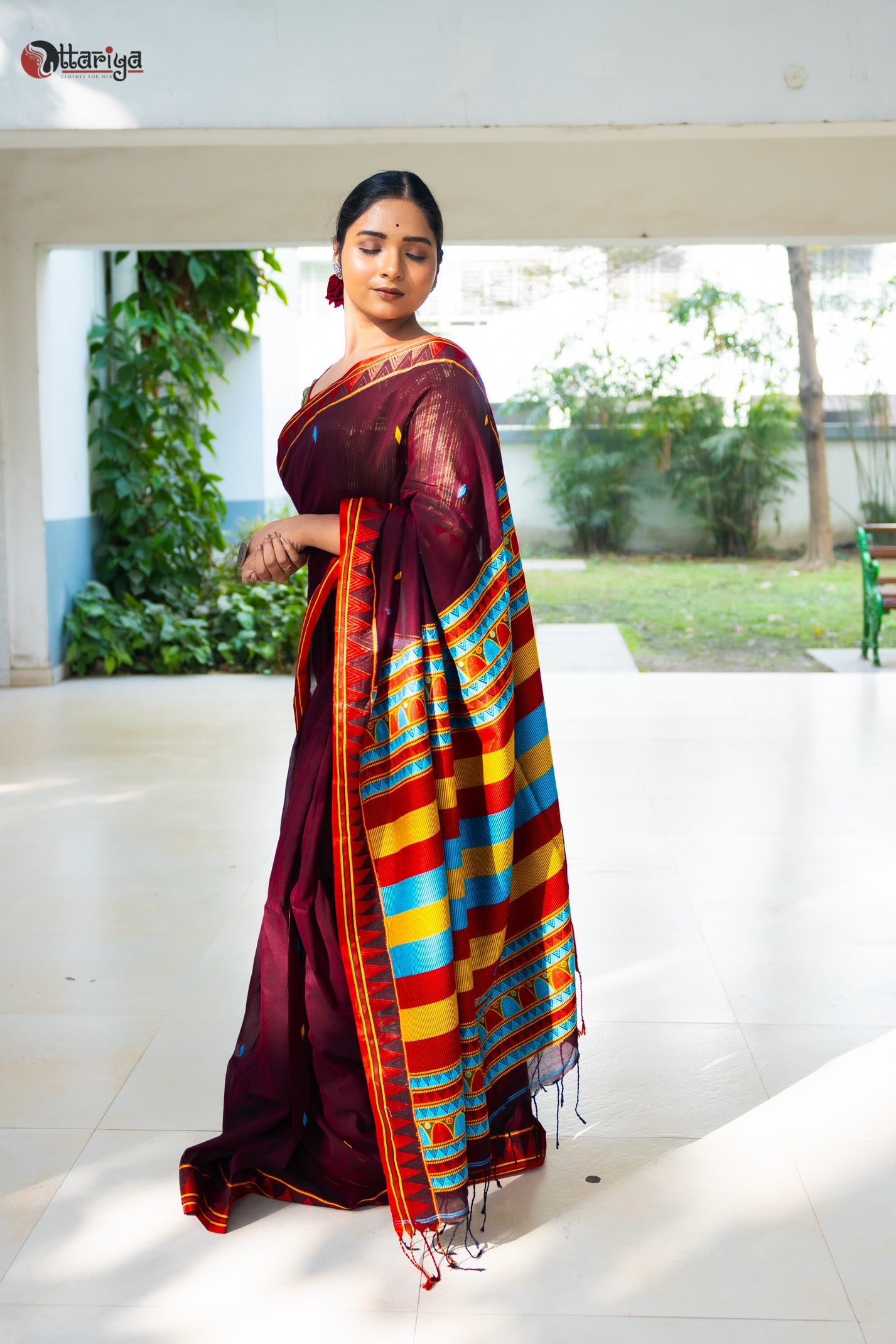Choco Dongria Saree