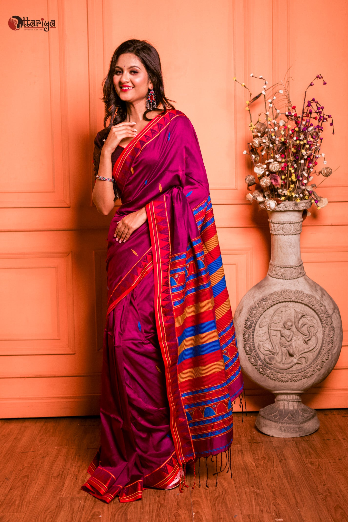 Earthy Elegance Saree