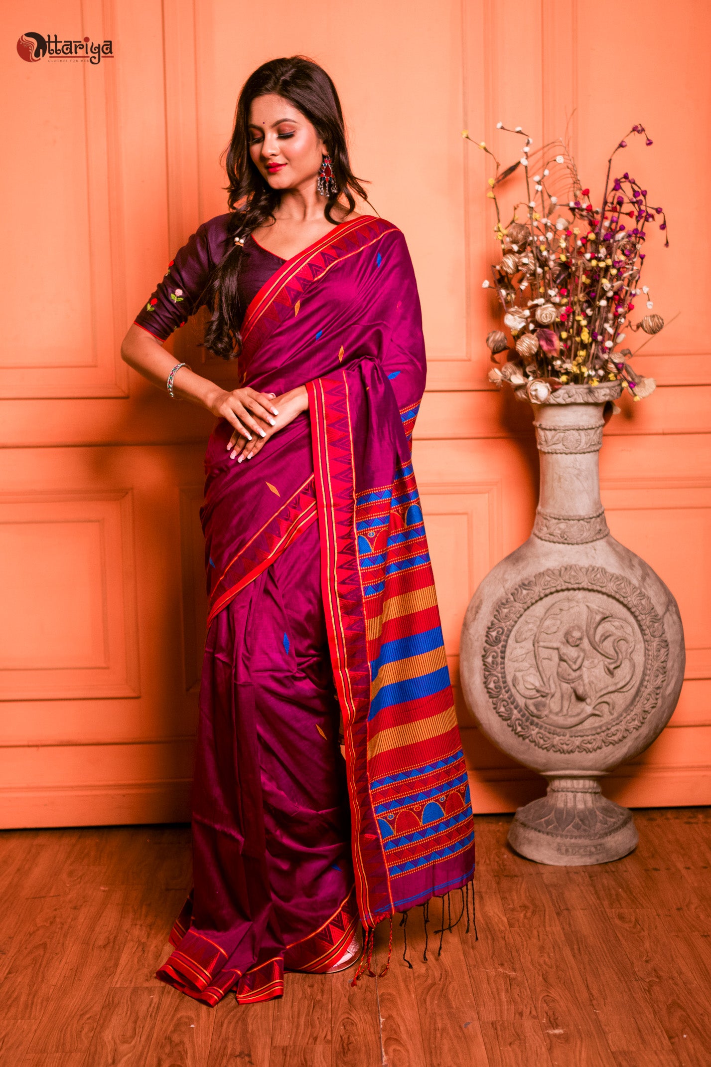 Earthy Elegance Saree