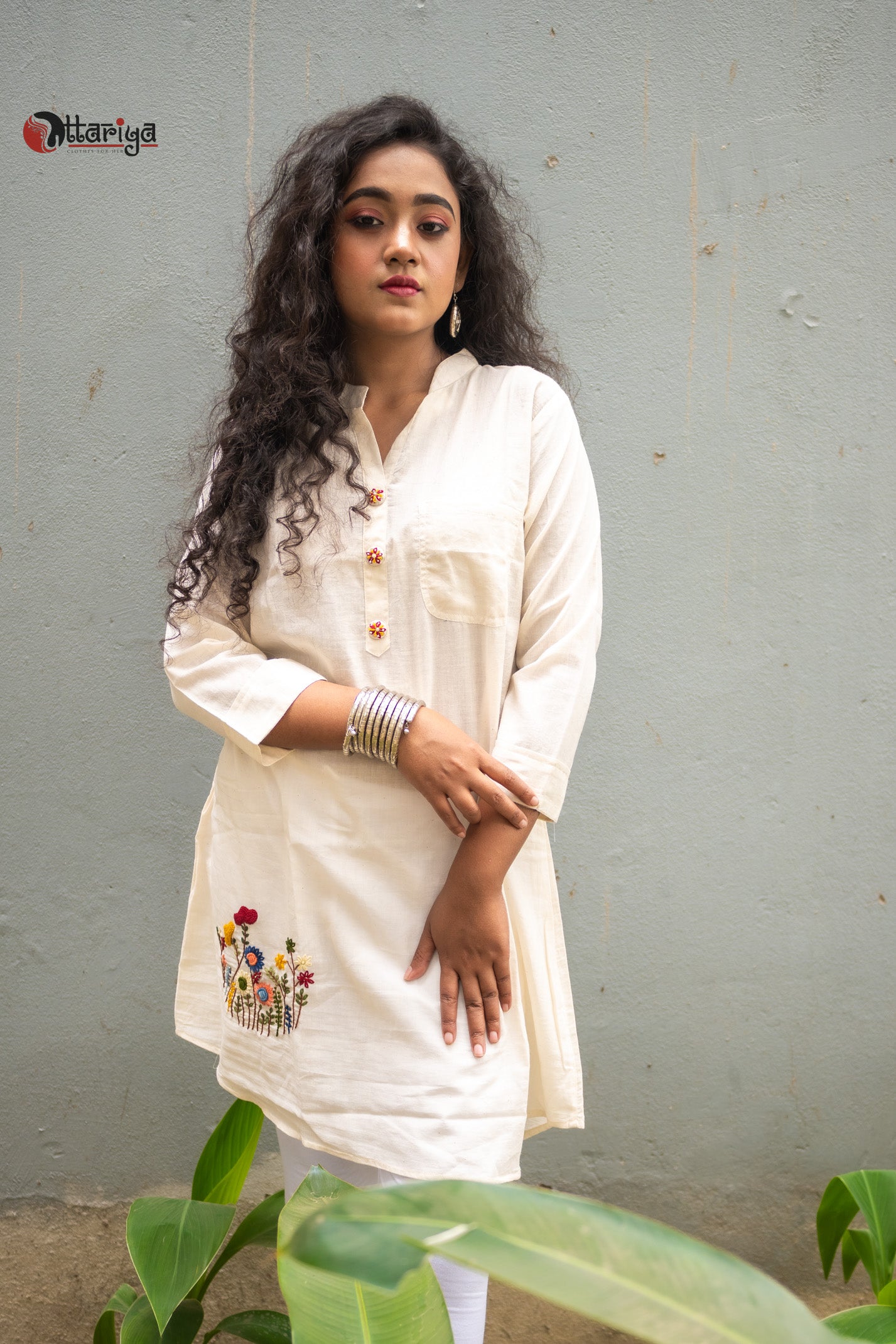 Pipal Khadi Dress