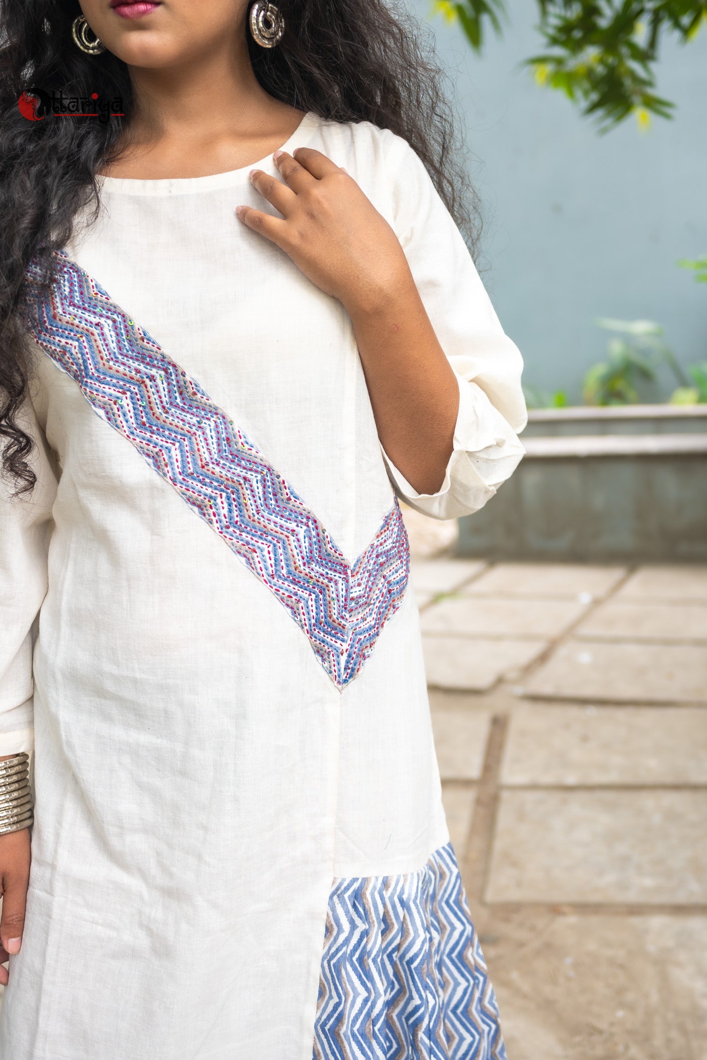 Ishq Khadi Cotton Dress