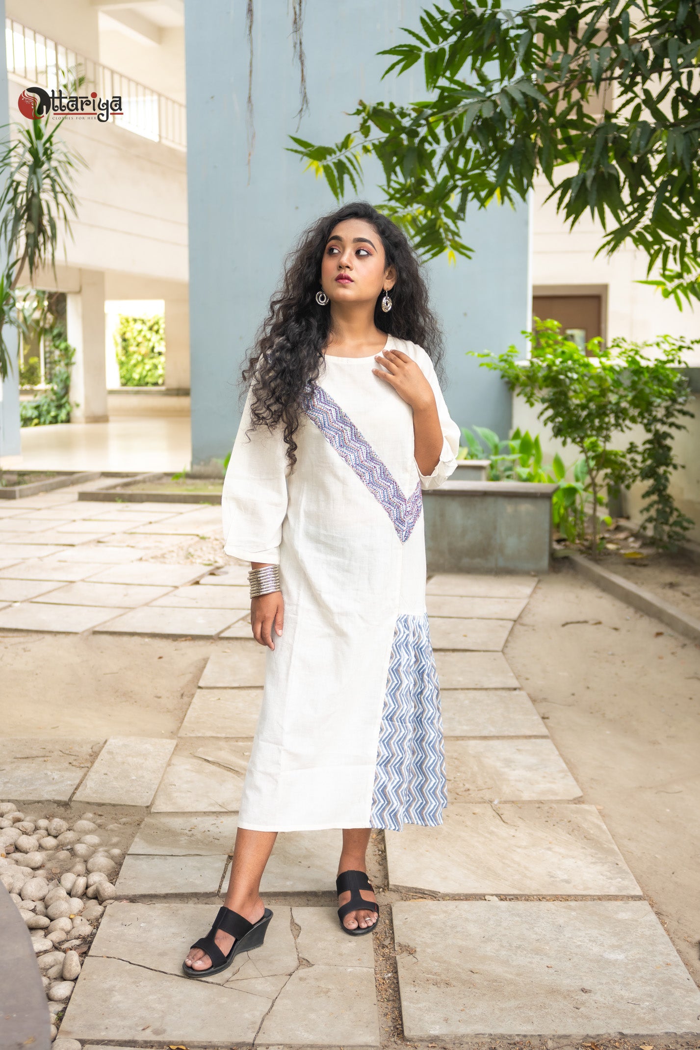 Ishq Khadi Cotton Dress