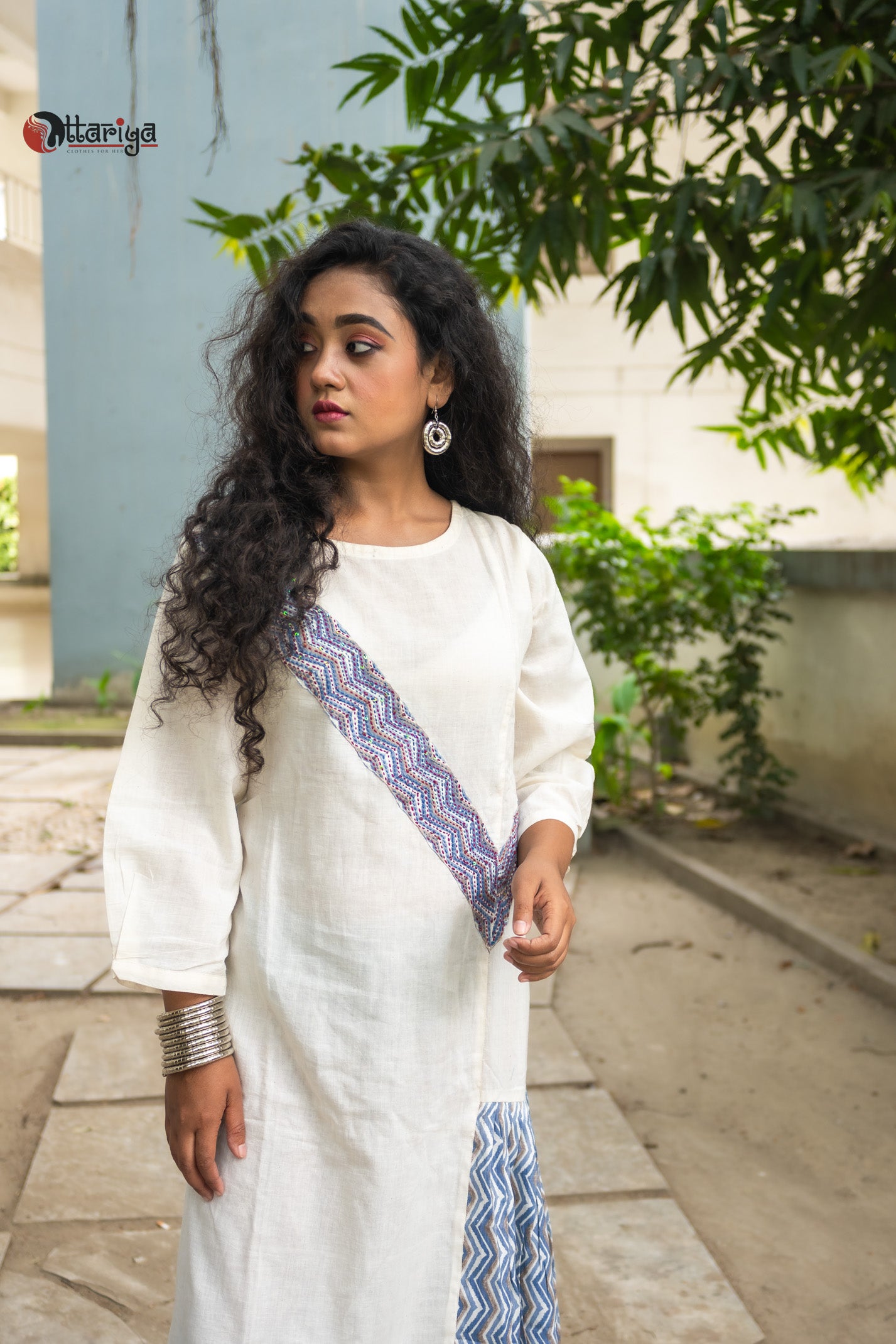 Ishq Khadi Cotton Dress