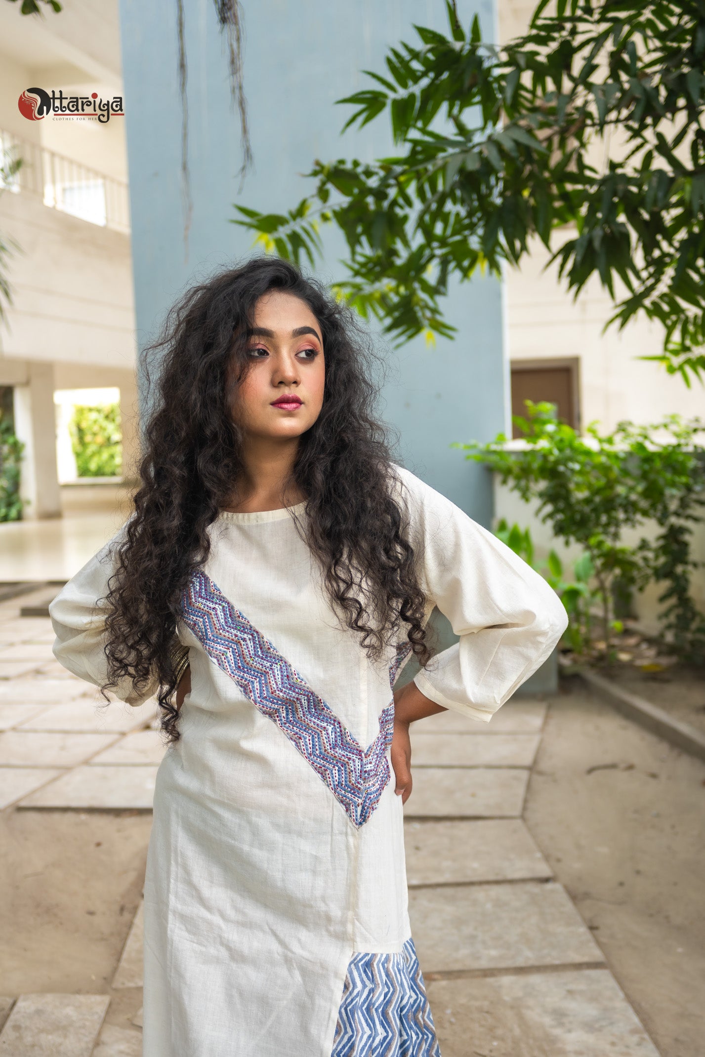 Ishq Khadi Cotton Dress