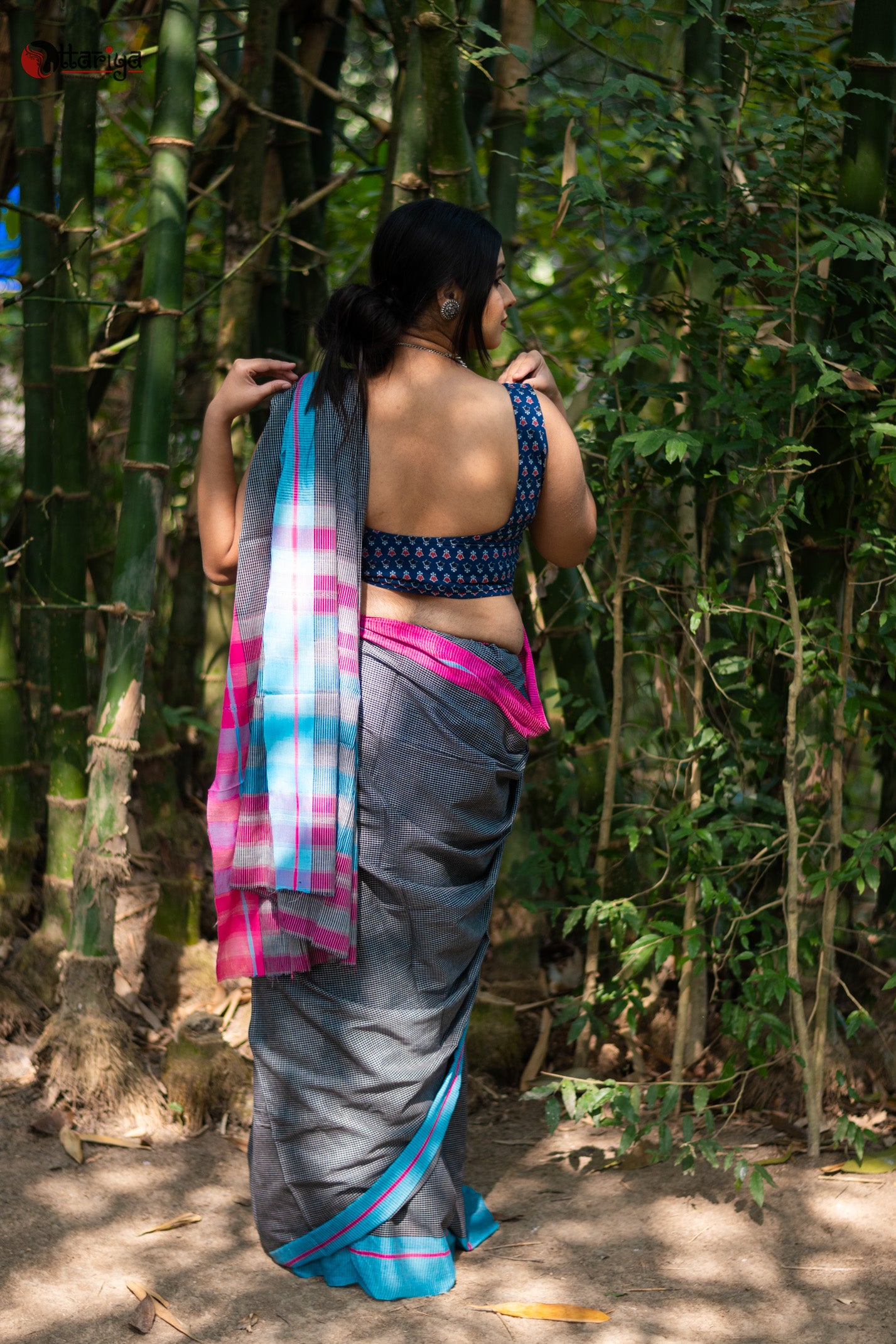 Blue Bindi Blouse