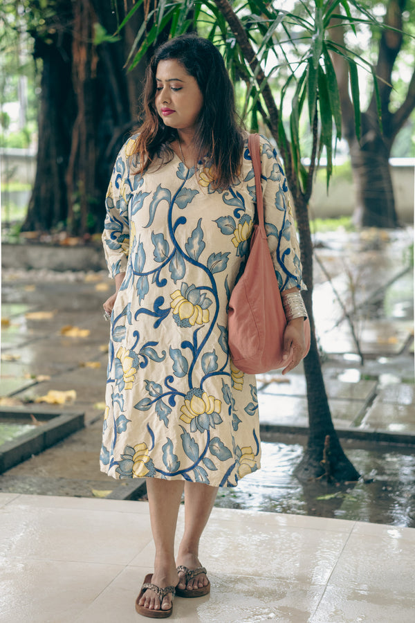 Madhuvanti Silk Dress