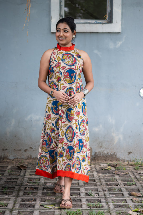 Neel Kamal Halter Dress - Uttariya