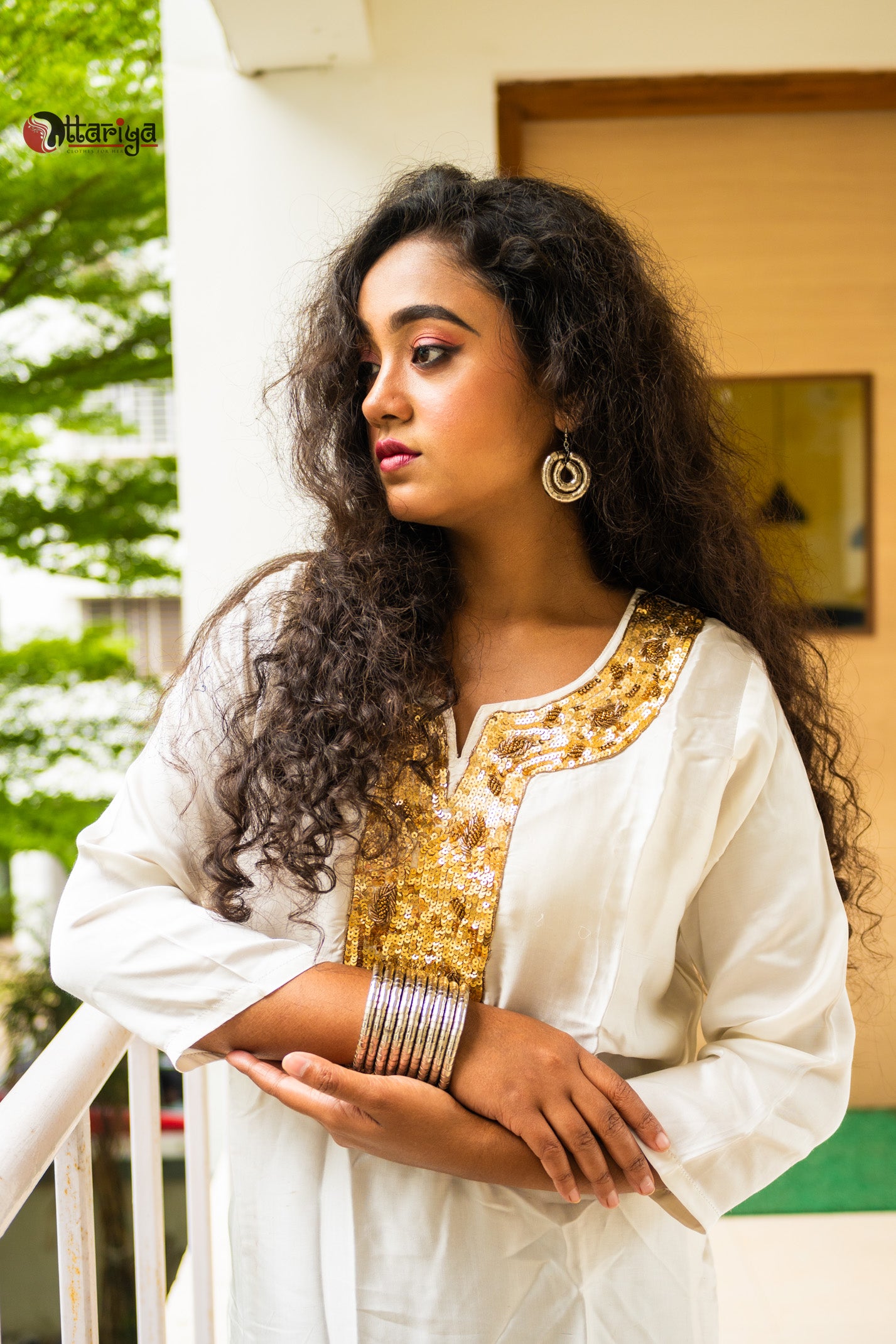 Roshniya Modal Silk Kurta Set