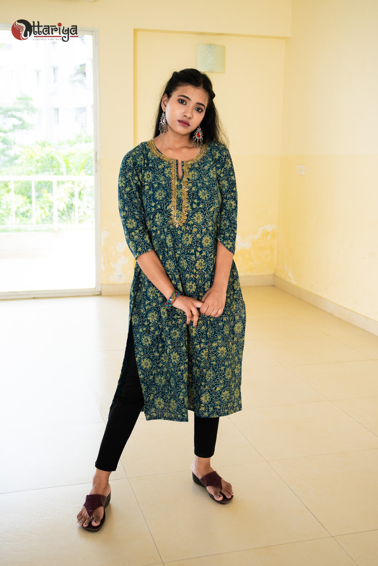 Ethnic Enchantment  The Ajrakh Odyssey Kurta