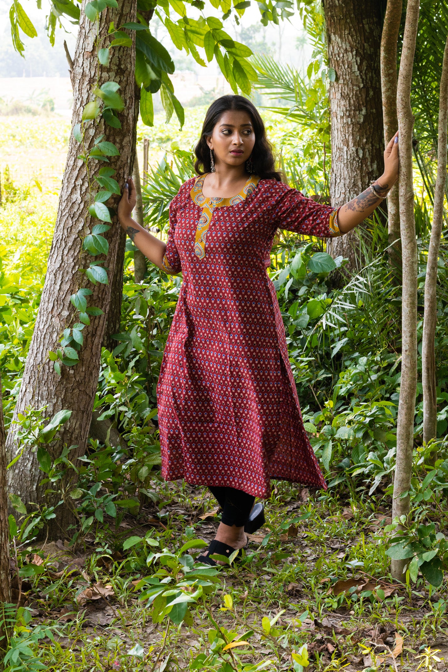 Stitch and Style: Designer Handmade Kurti