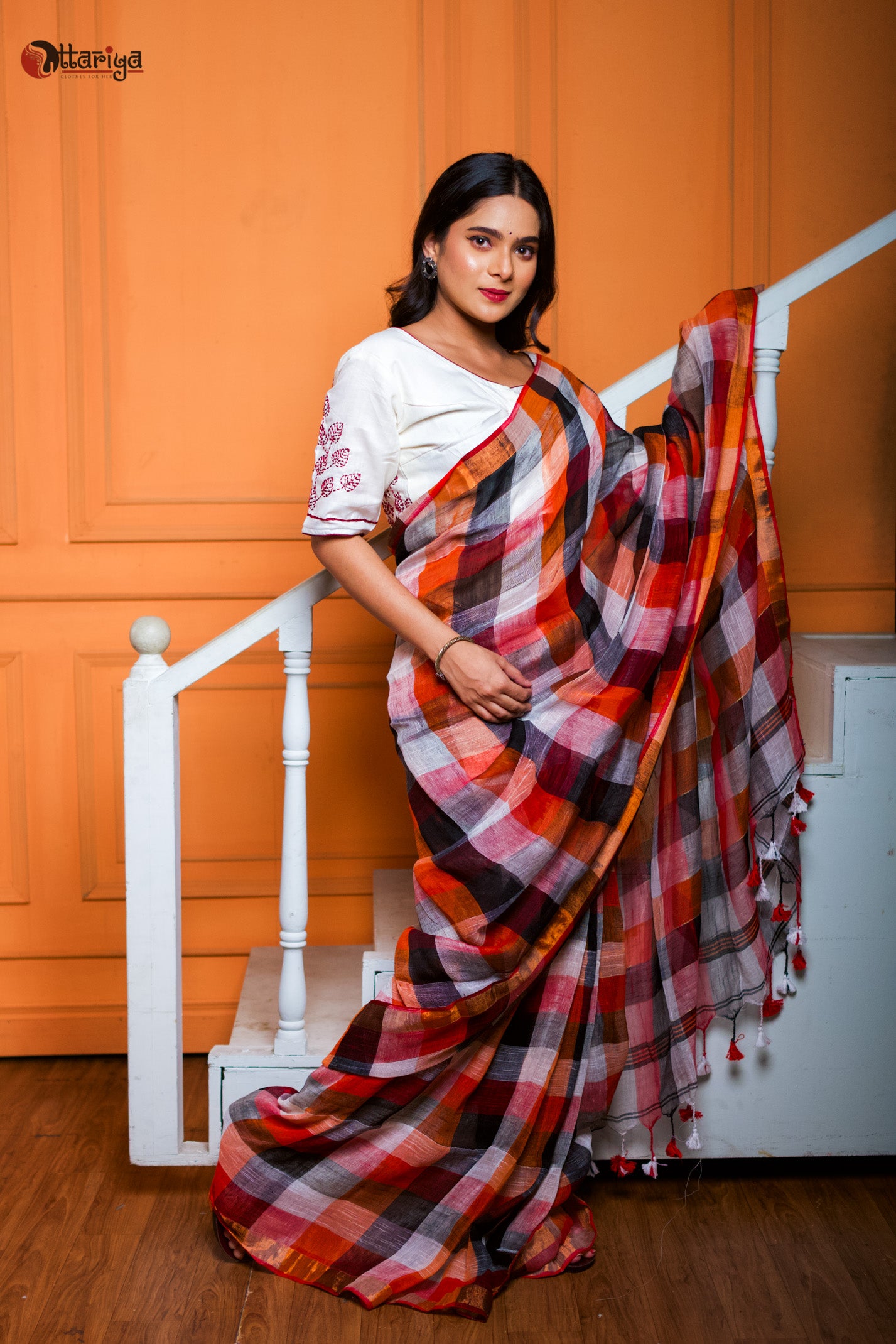 Dilkhuja Linen Saree