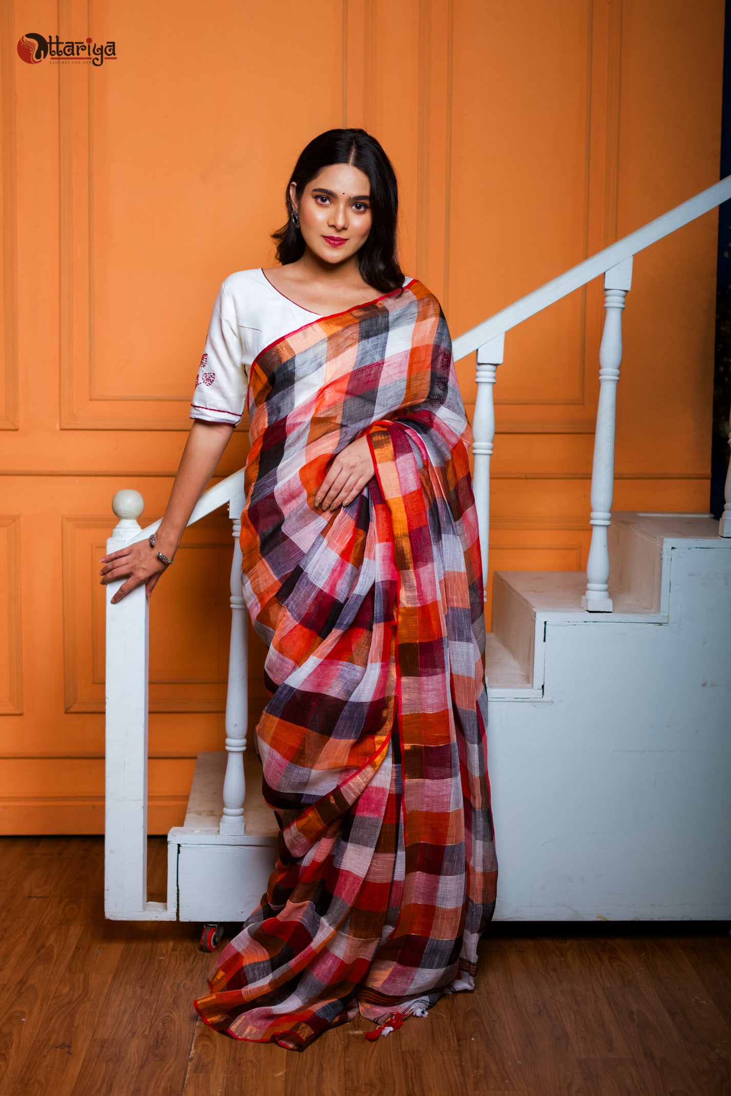 Dilkhuja Linen Saree