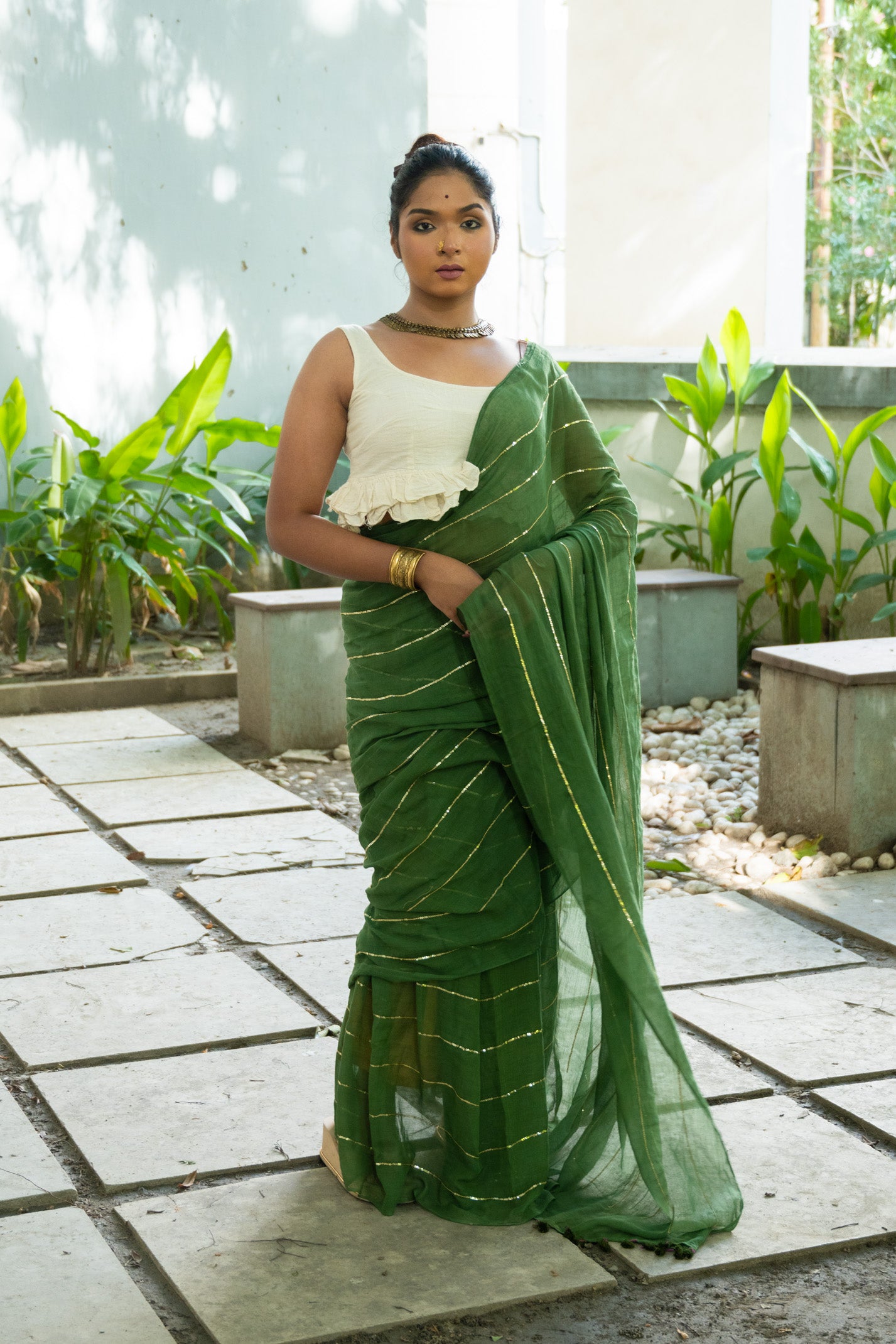 Forest Sitara Saree
