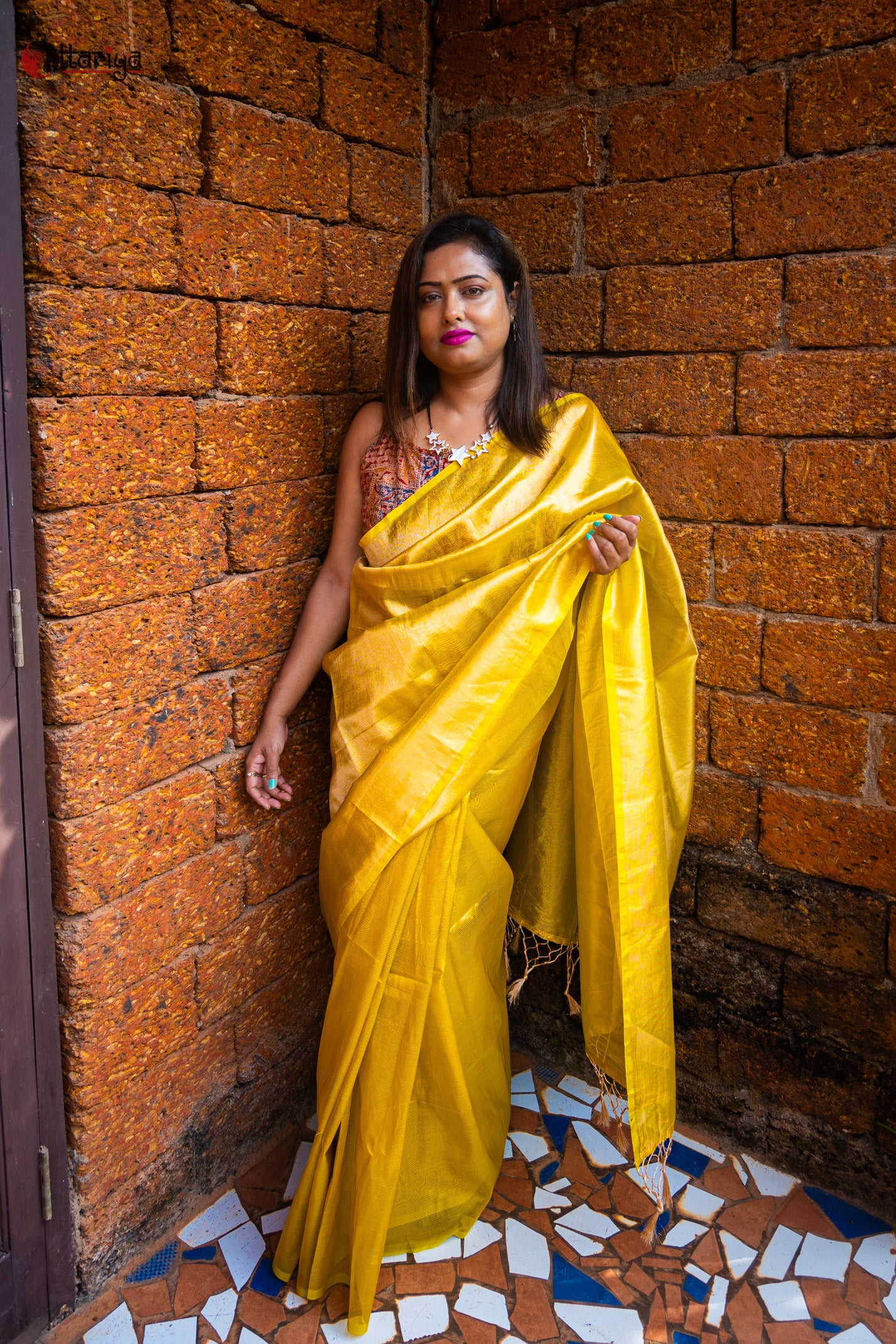 Golden Era Tissue Silk Saree