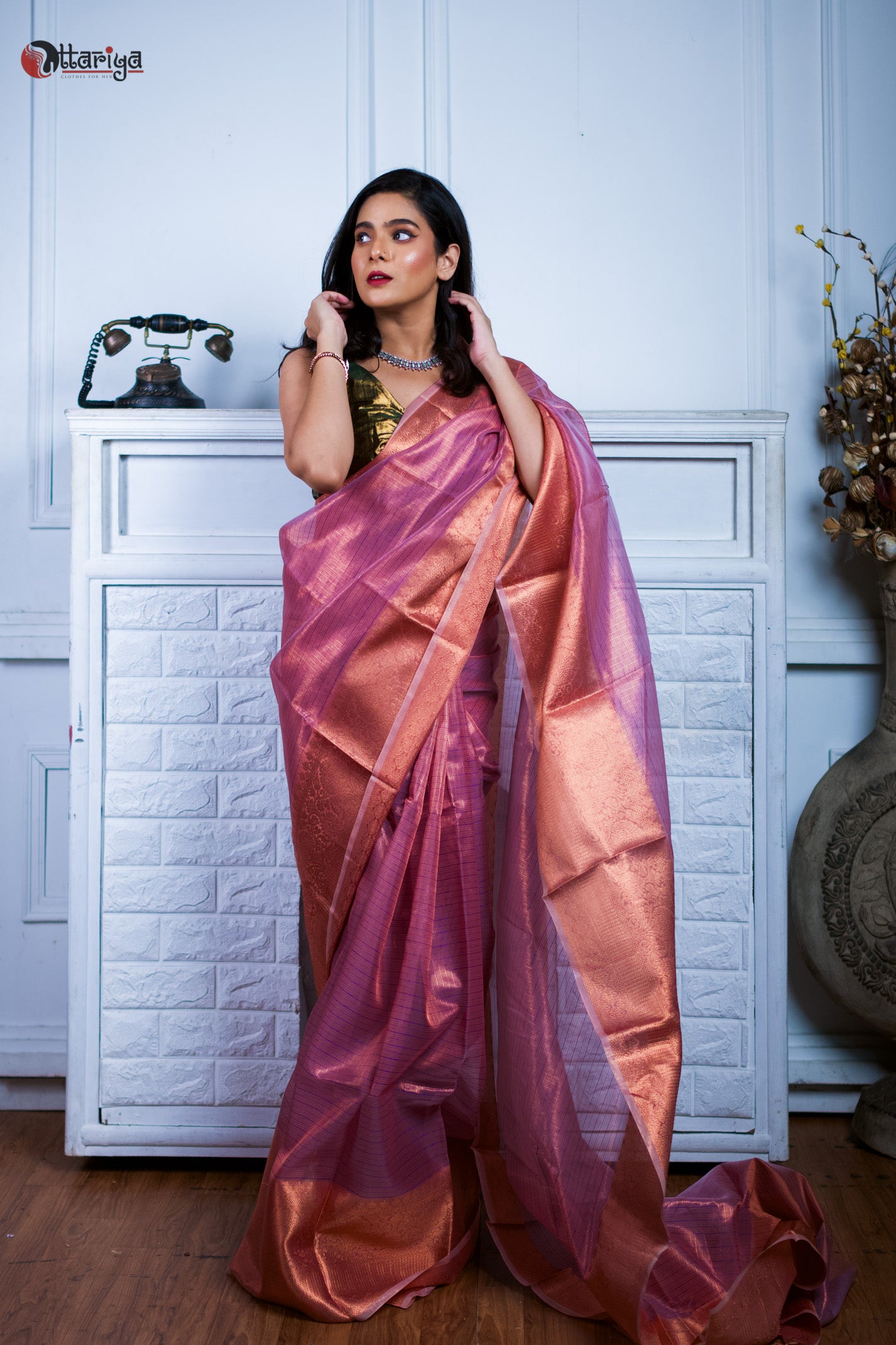 Opulent Orchid Mulberry Drape