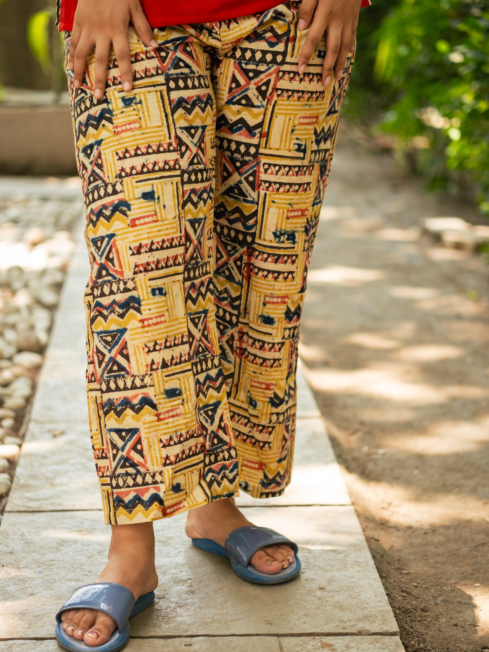 Khadi Kalamkari Co ord set