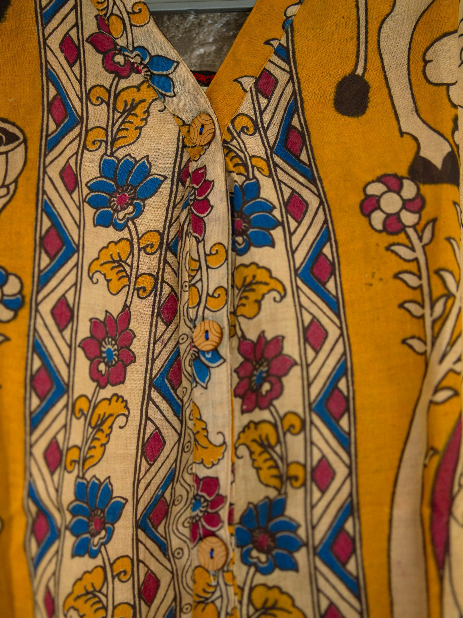 Kalamkari Sleeveless Top art