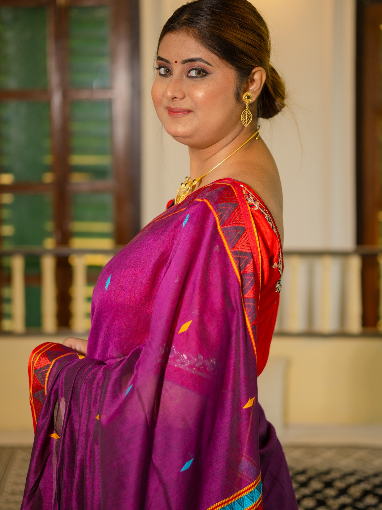 Earthy Elegance Saree