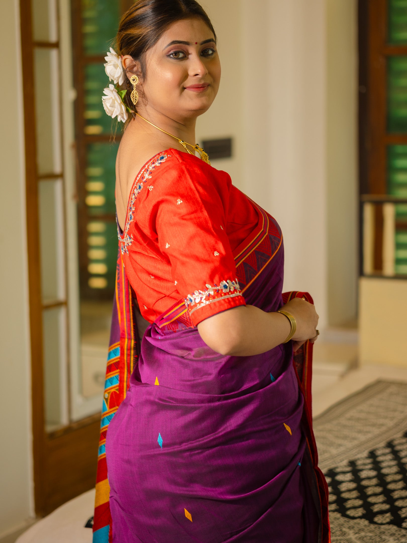 Earthy Elegance Saree