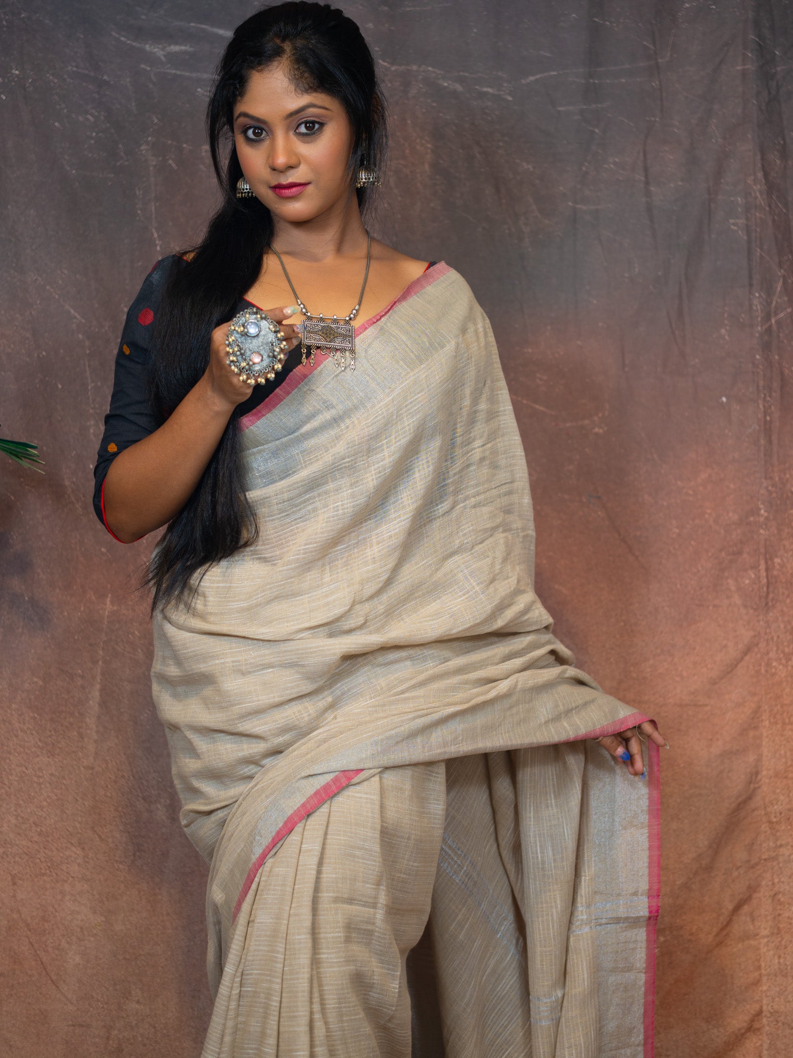 Linen Love saree
