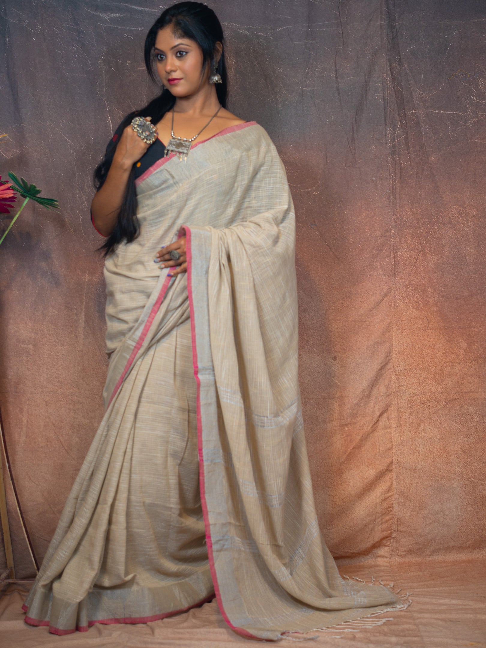 Linen Love saree