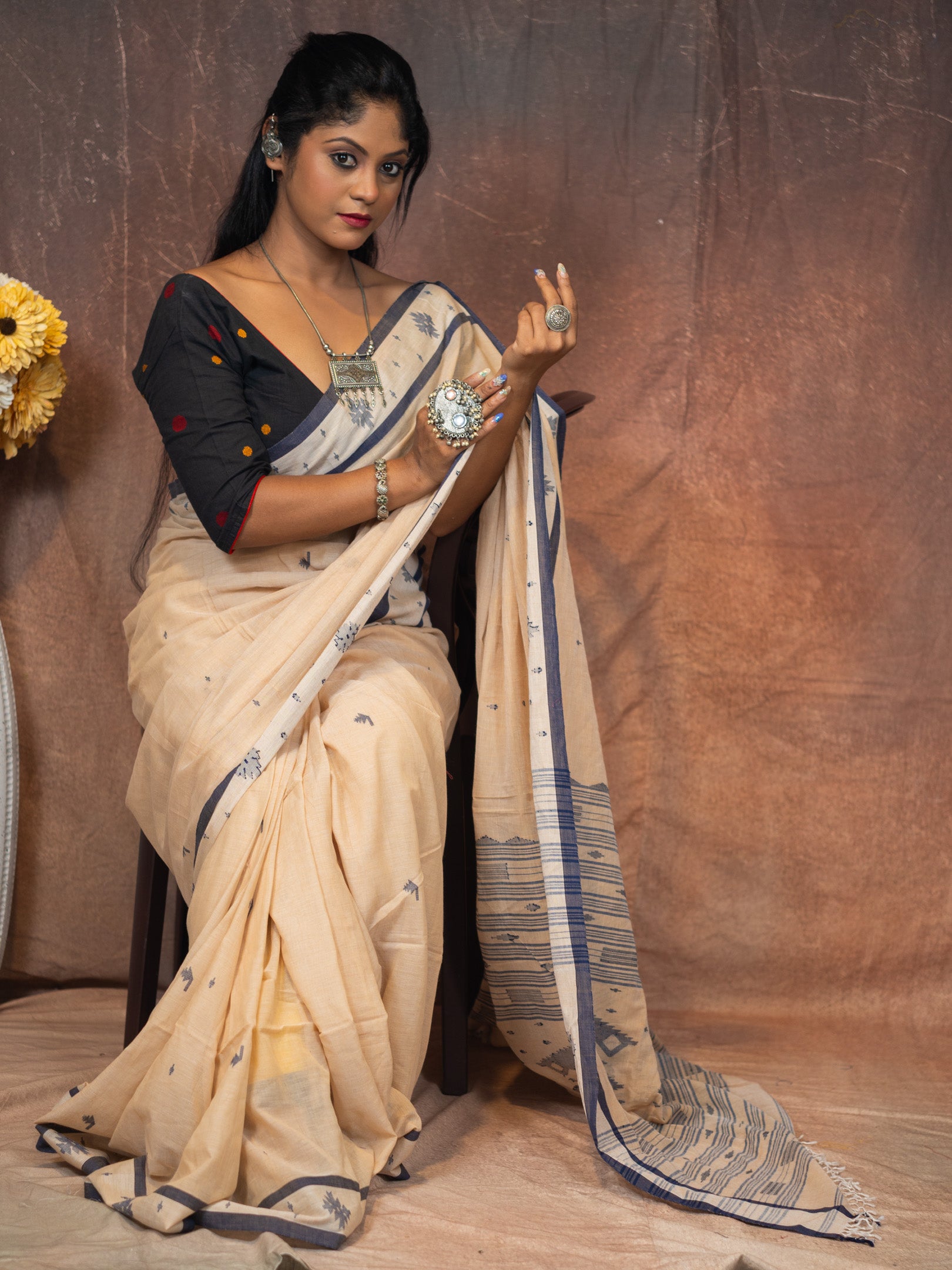 Jamdani java Saree
