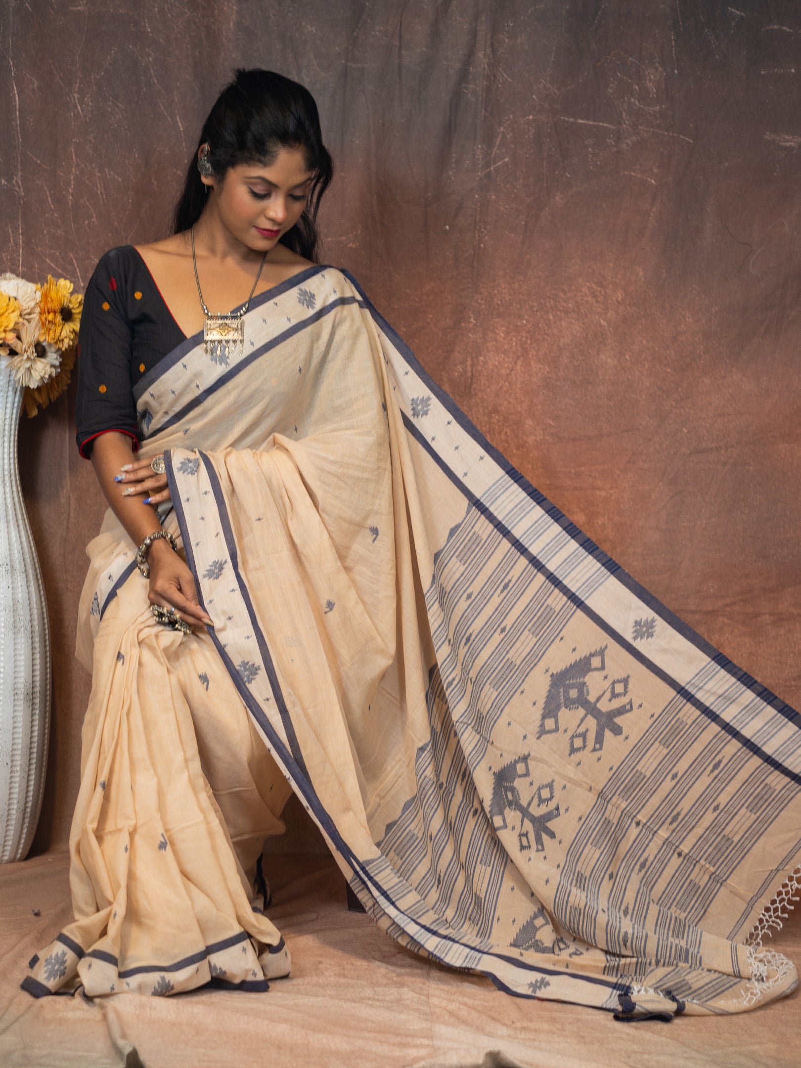 Jamdani java Saree
