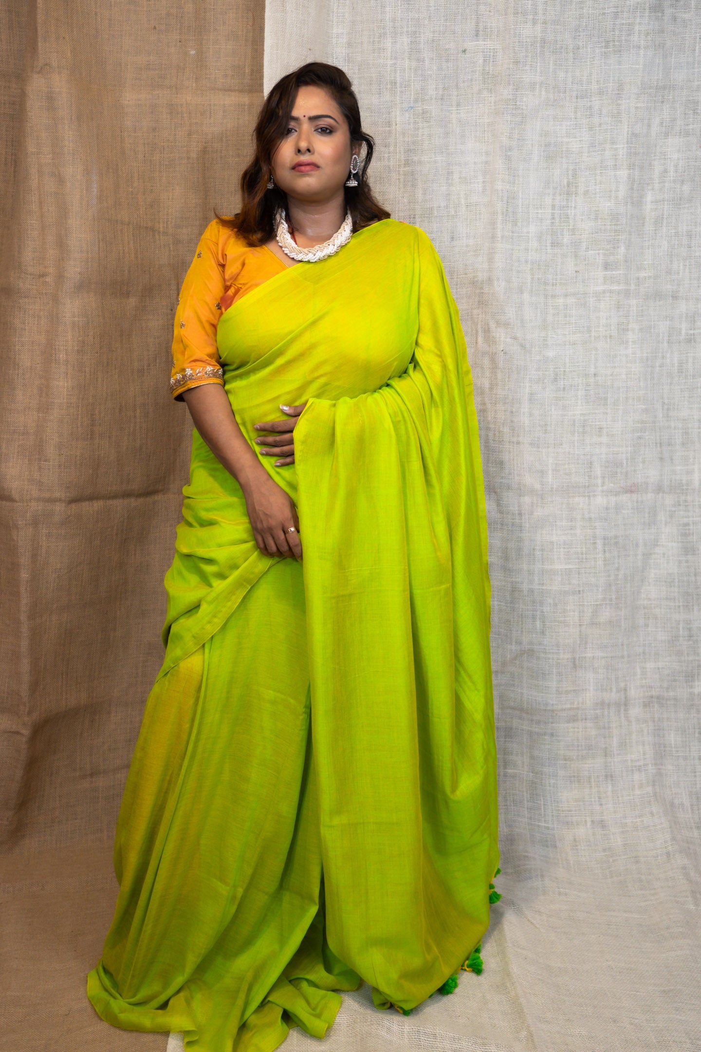 Rhythm Cotton Saree