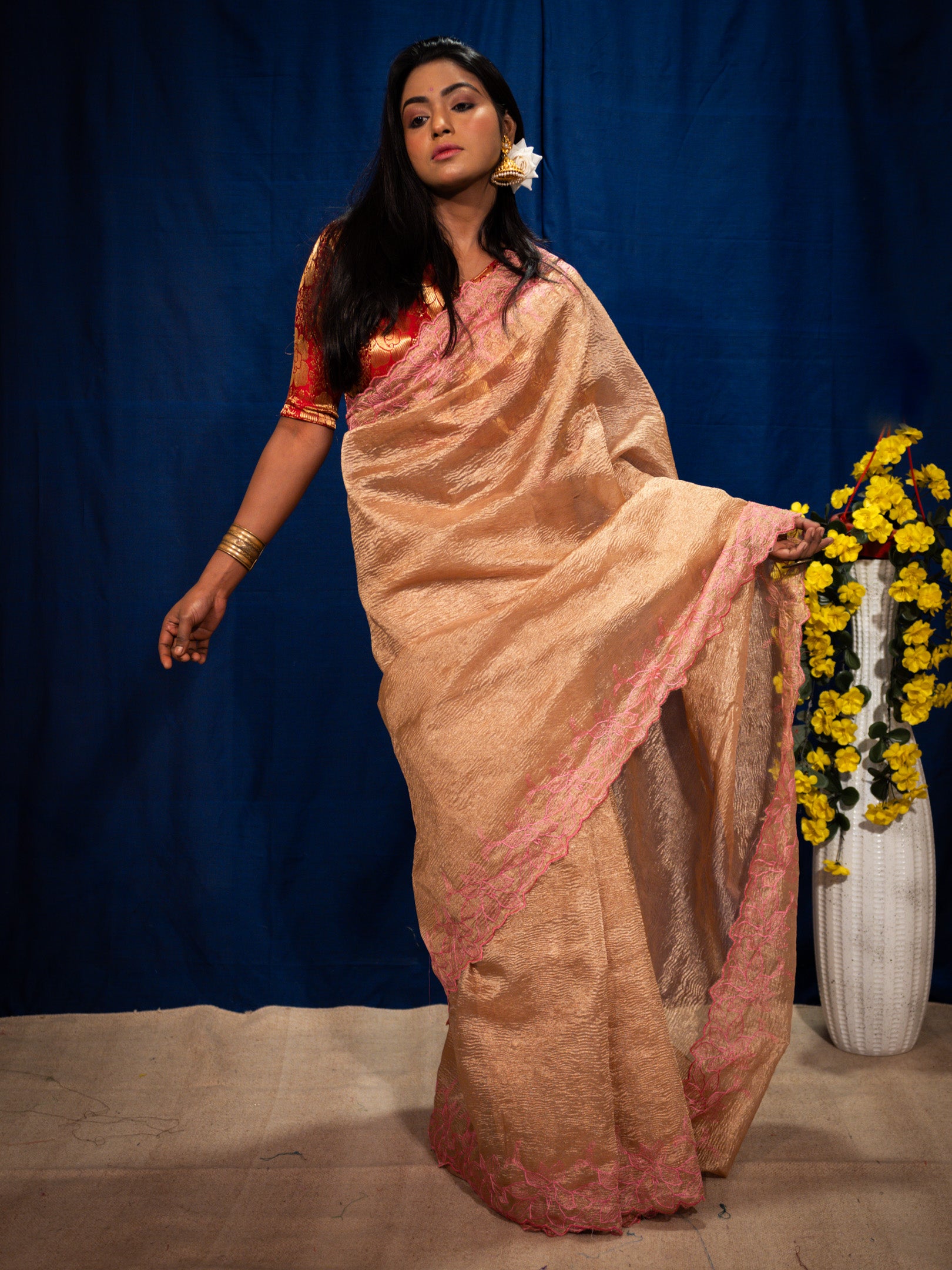 Tissue silk Saree