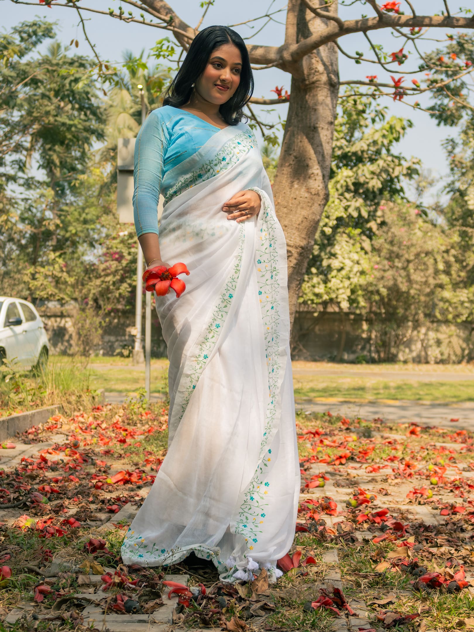 Shubhra Cotton Saree