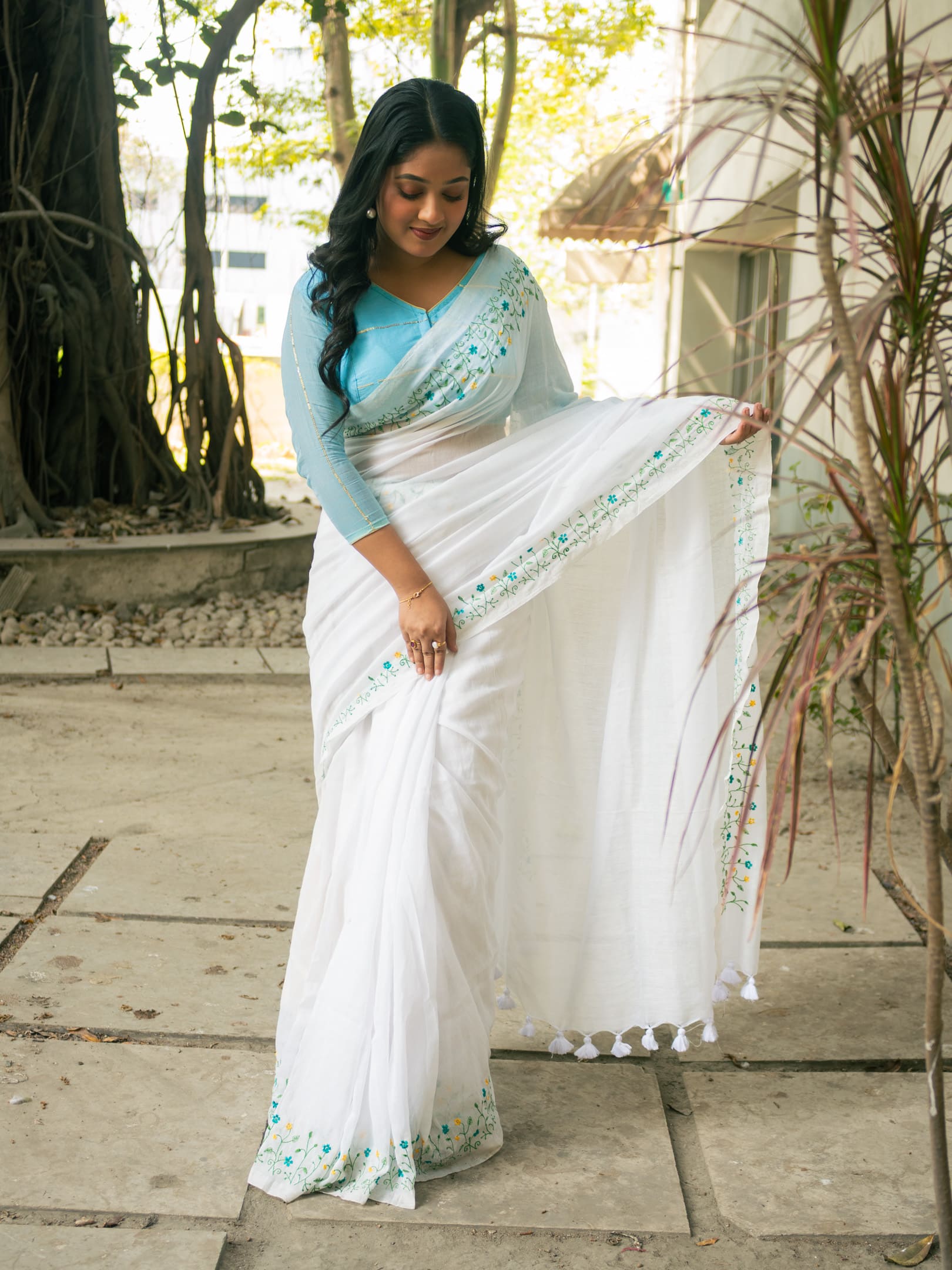 Shubhra Cotton Saree