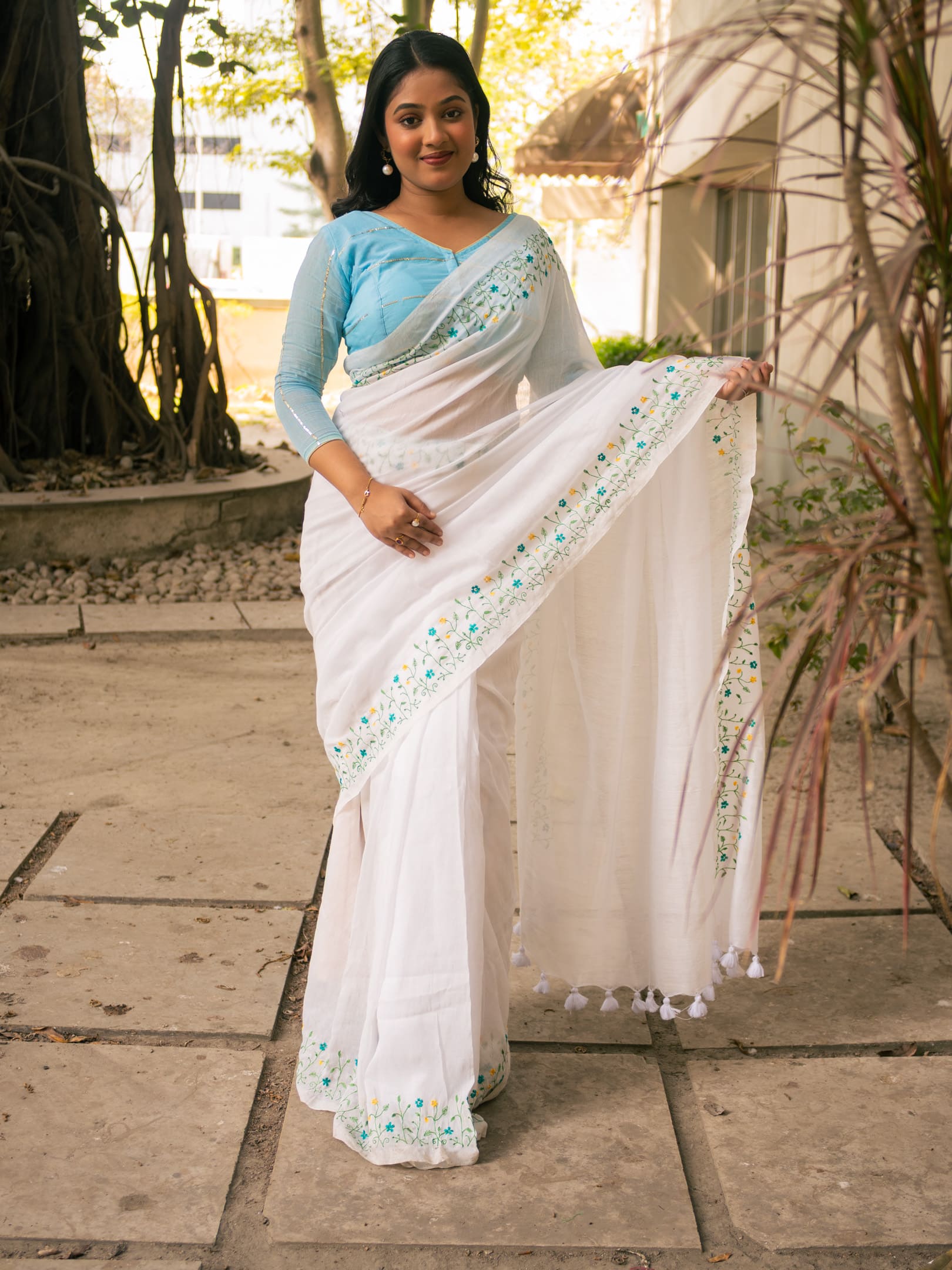 Shubhra Cotton Saree