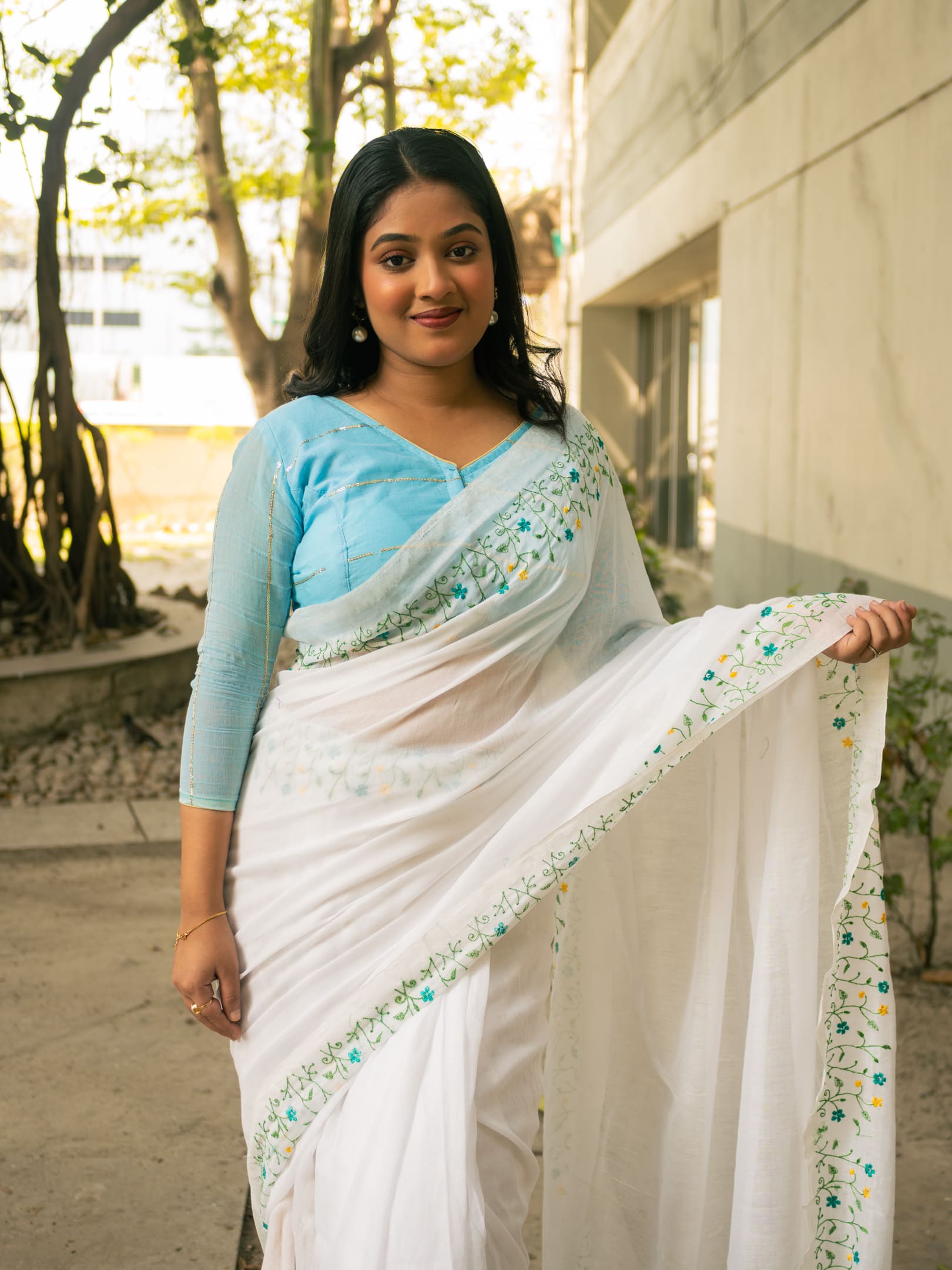 Shubhra Cotton Saree