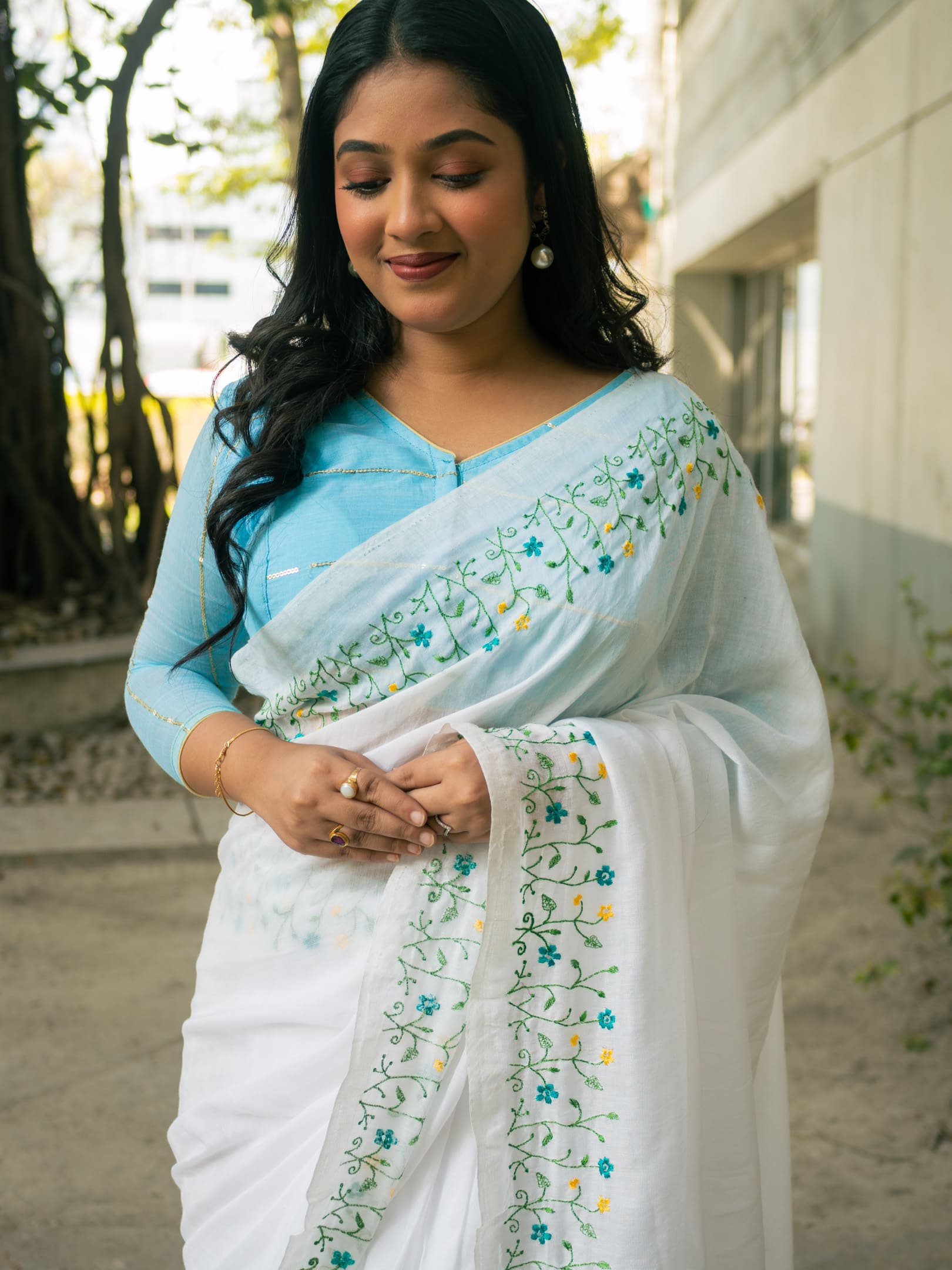 Shubhra Cotton Saree