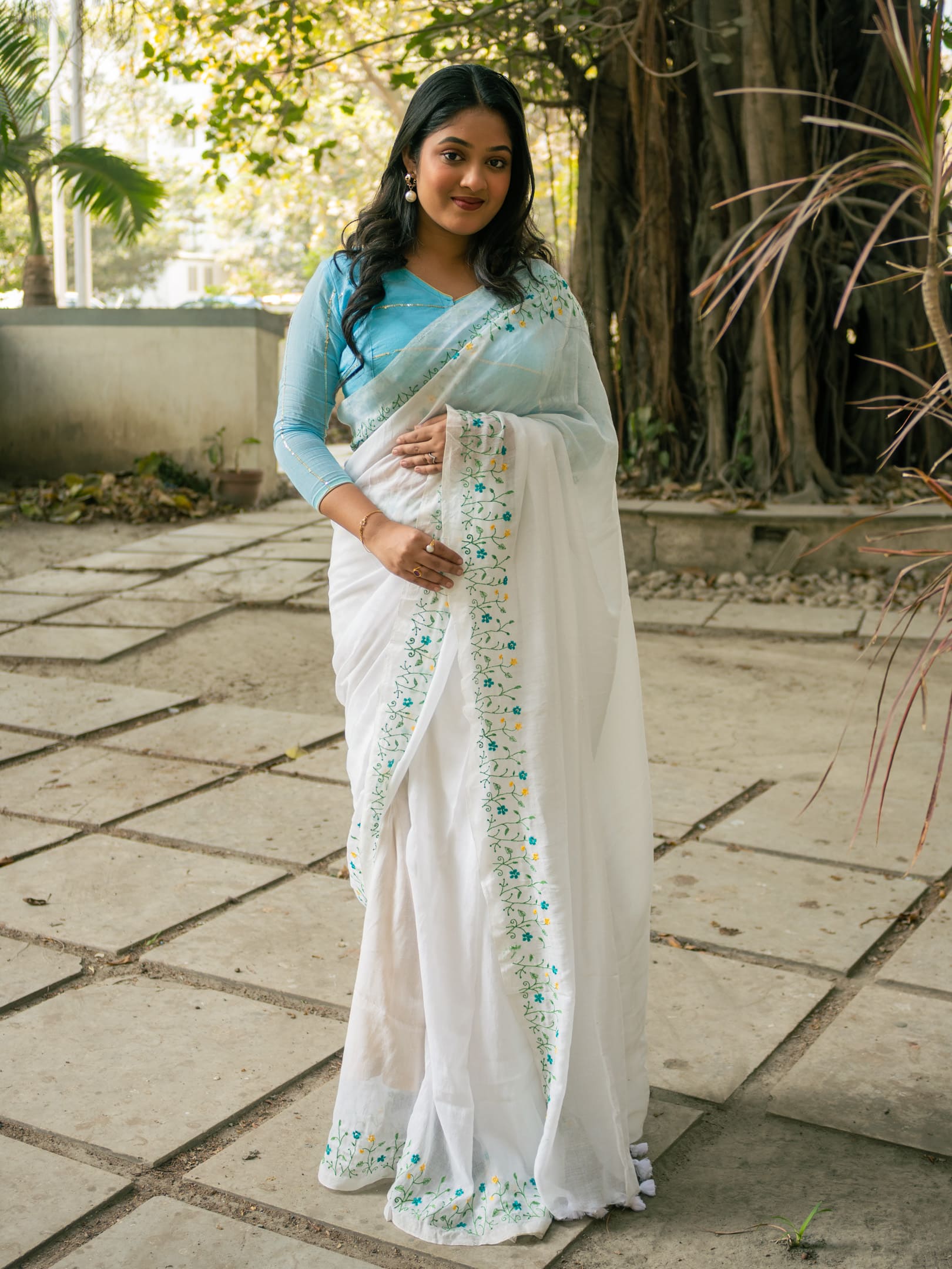 Shubhra Cotton Saree