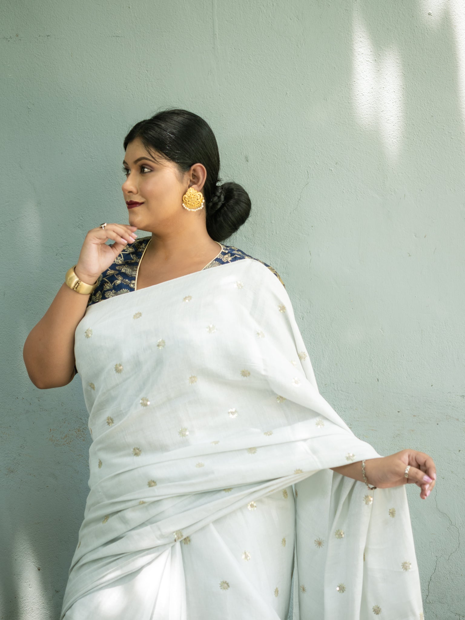 Liyasa glam Sitara Tissue Saree