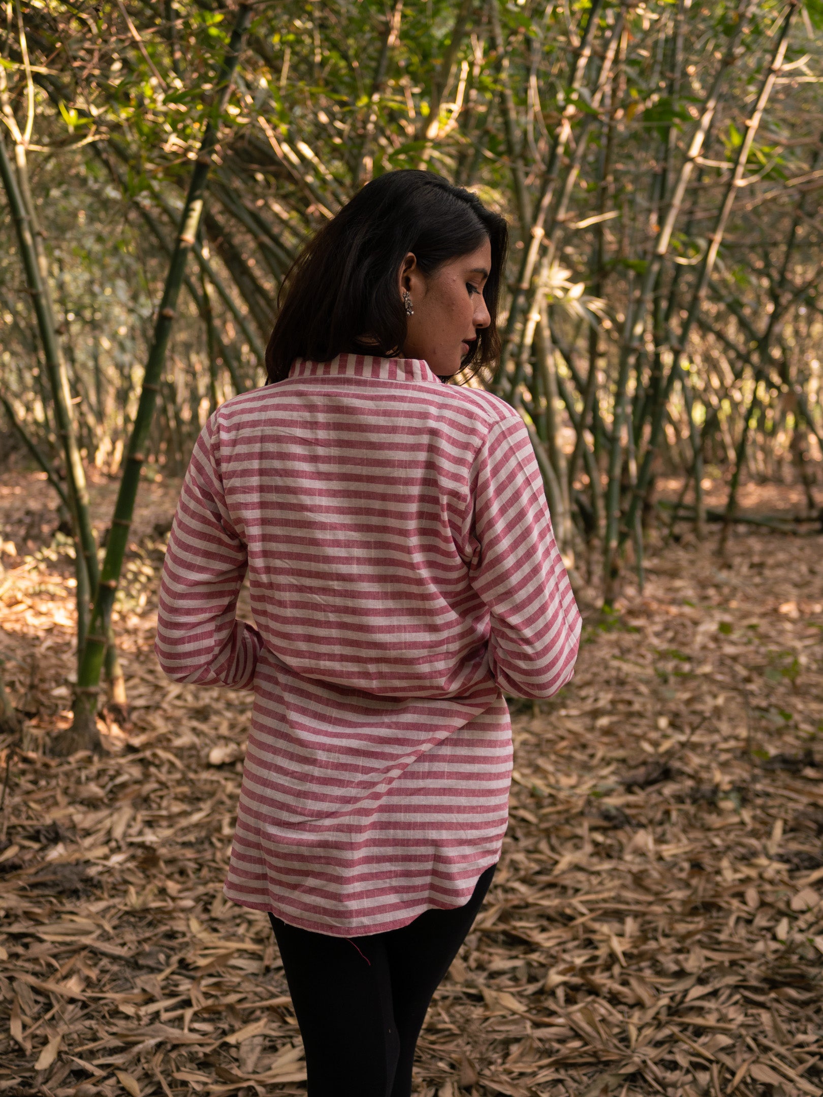 Short hand crafted shirt