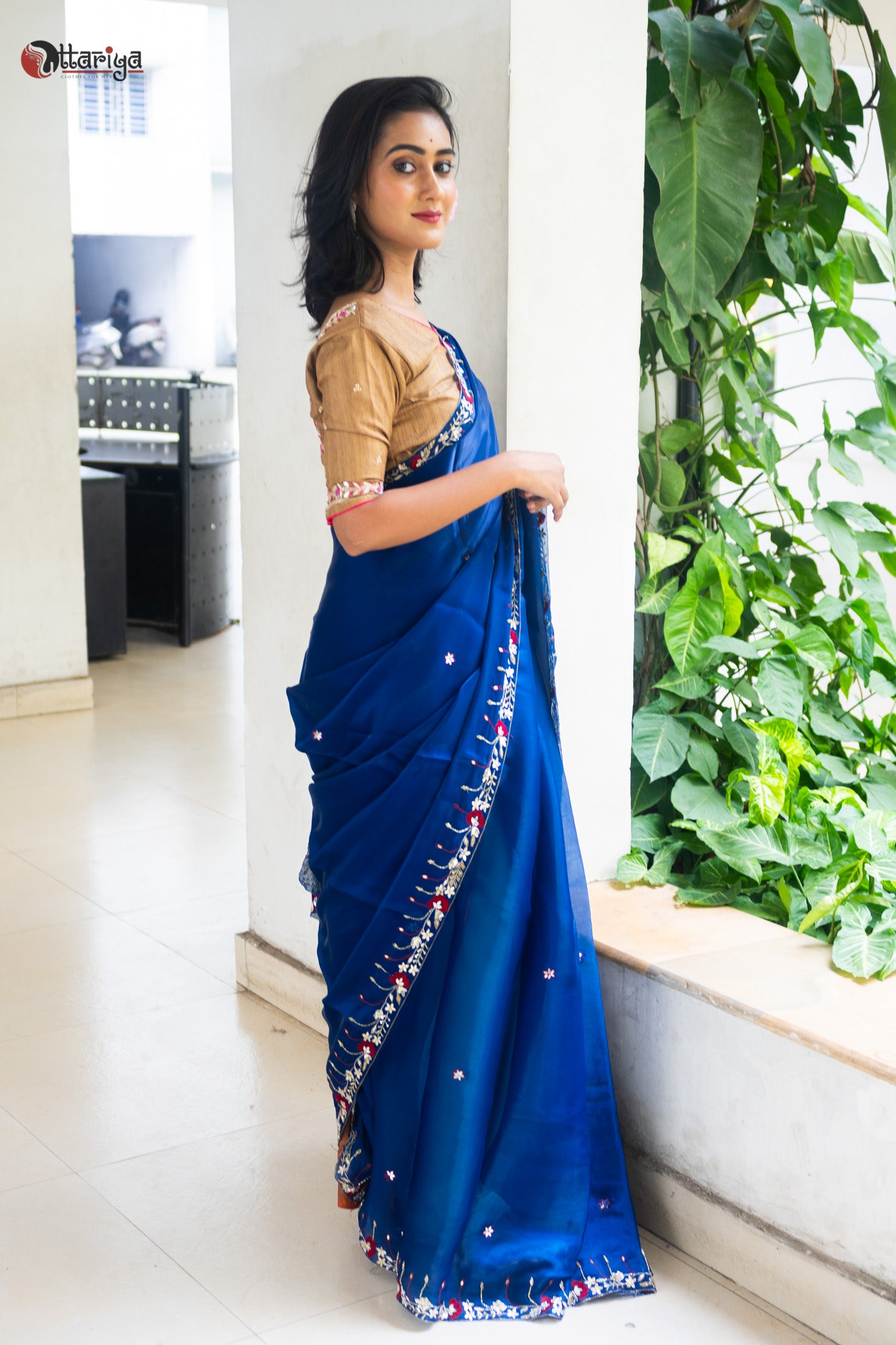 Splendor Zardosi Silk Saree