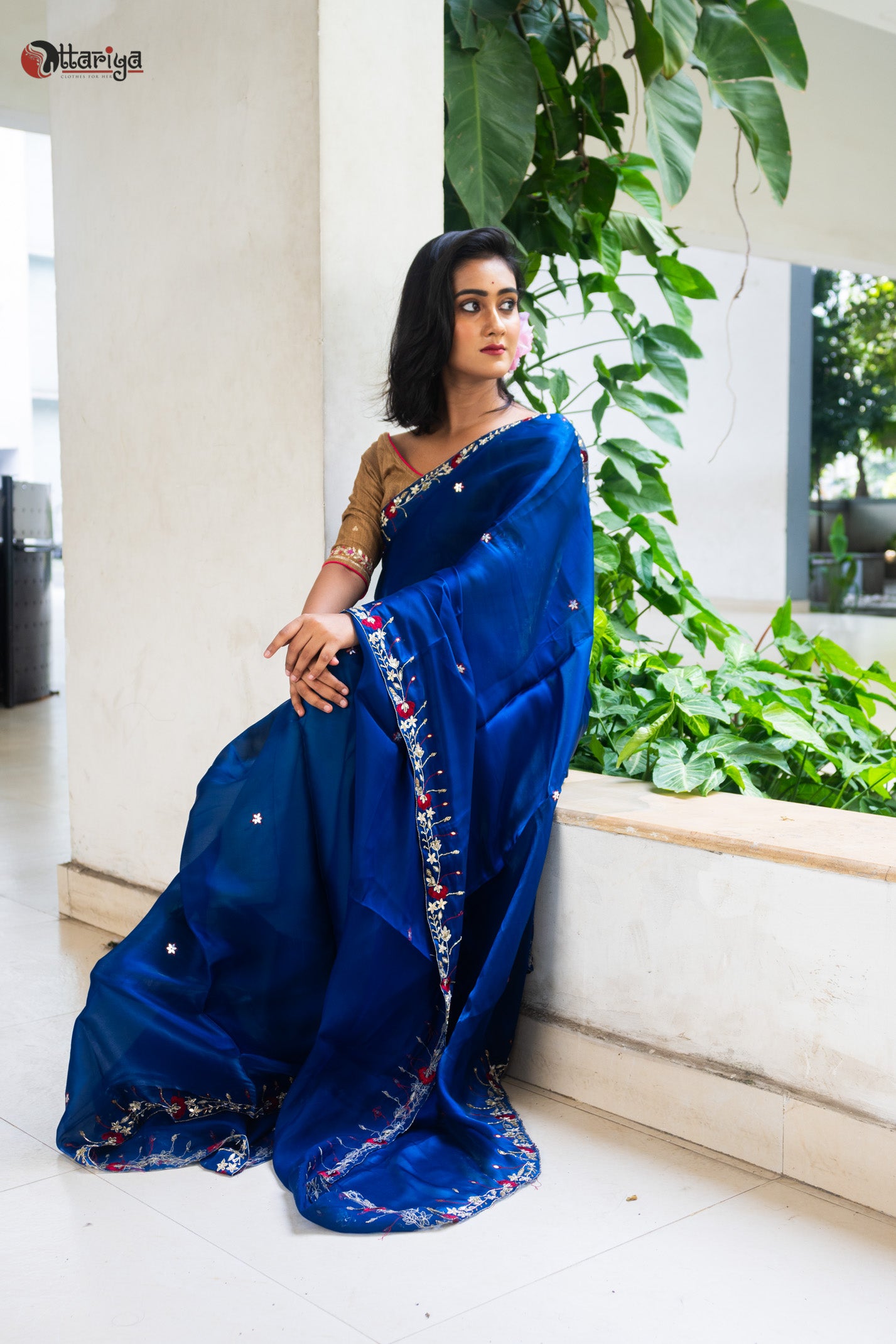 Splendor Zardosi Silk Saree