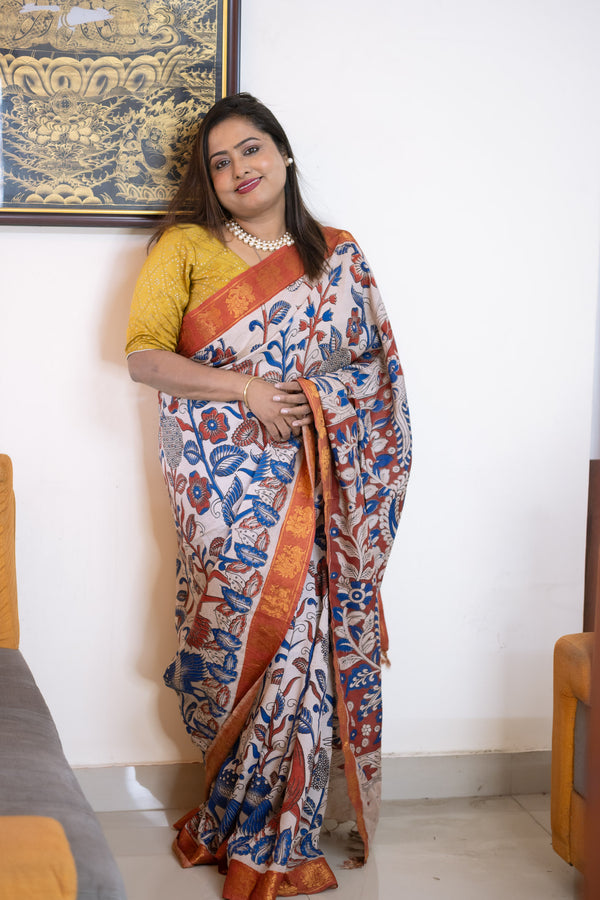 Silk Saree moha - Uttariya