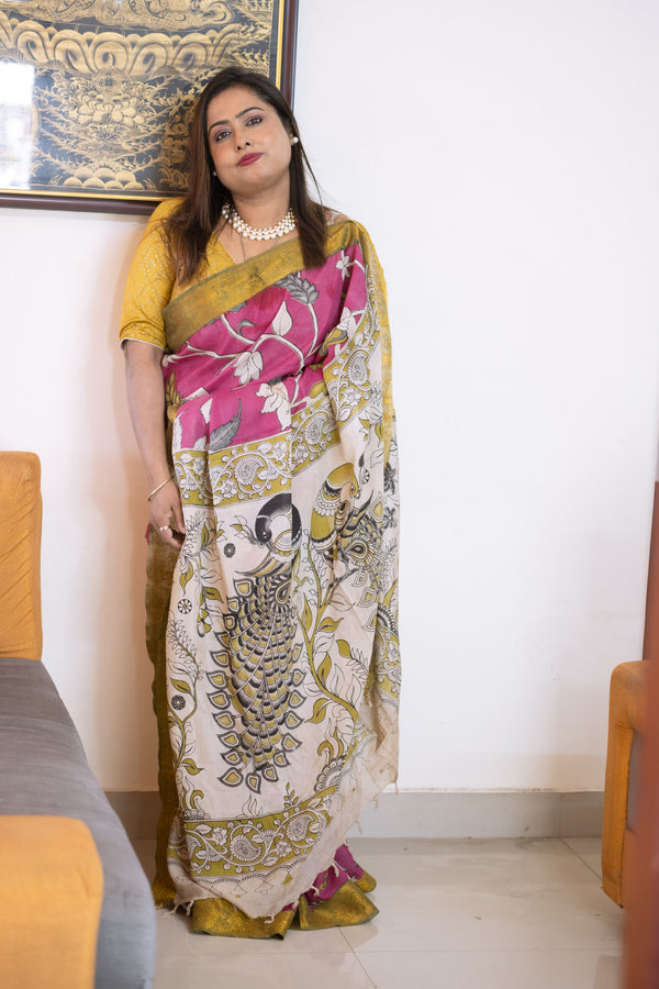 Silk Saree riya - Uttariya